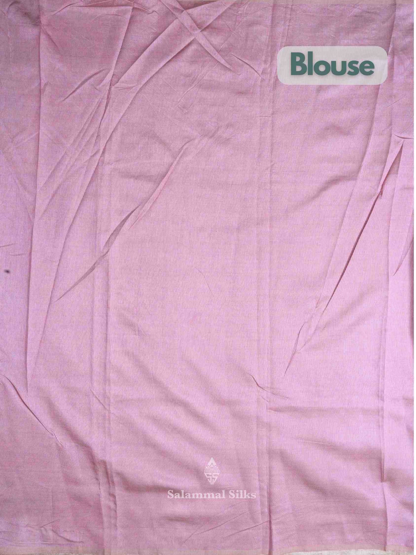 Pink color Tussar small border Fancy Saree with blouse
