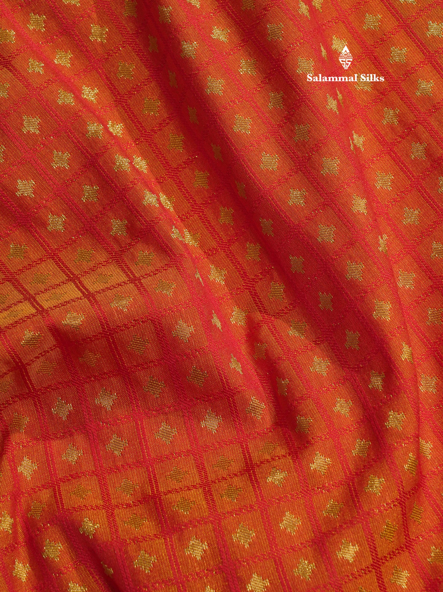 1000 Buttas Grey White Semi Silk Saree With Contrast Navy Blue Border