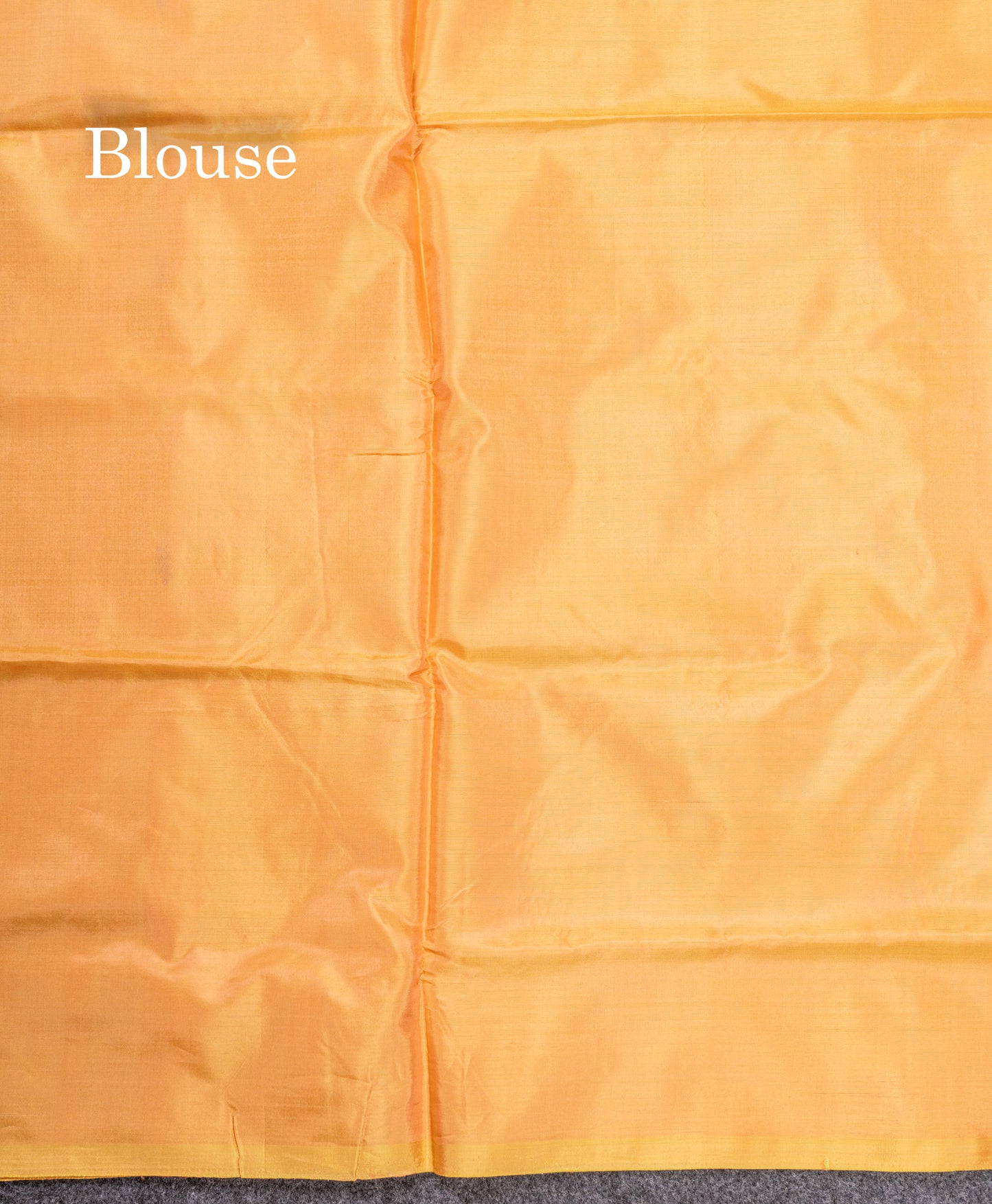 Onion Pink Banana Pinth Saree (Vaazhainaar Pattu) With Contrast Golden Yellow Blouse