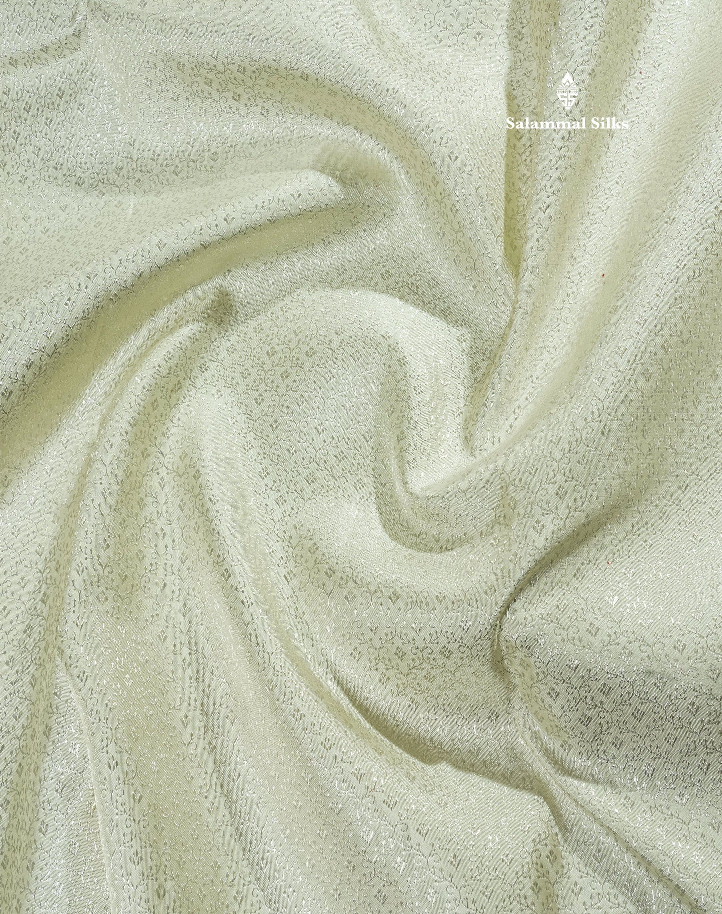 White Bridal Pure Kanjivaram Silk Saree With With Silver Zari Border