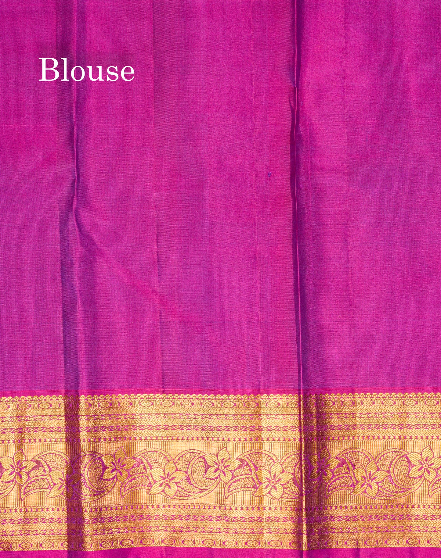 Peacock Blue Beautiful Bridal Pure Kanjivaram Silk Saree With Contrast Vadamalli Border