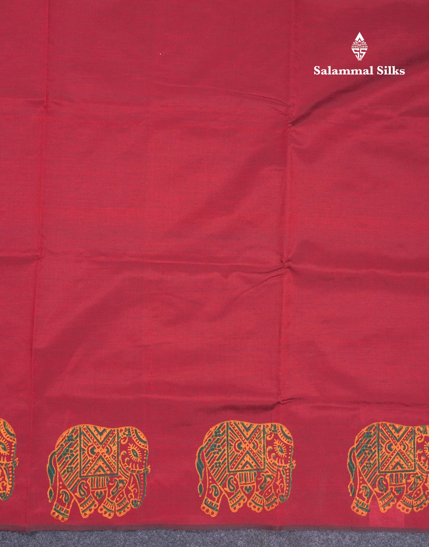 Bottle Green South Cotton Printed Saree With Contrast Manthulir Yellow Blouse