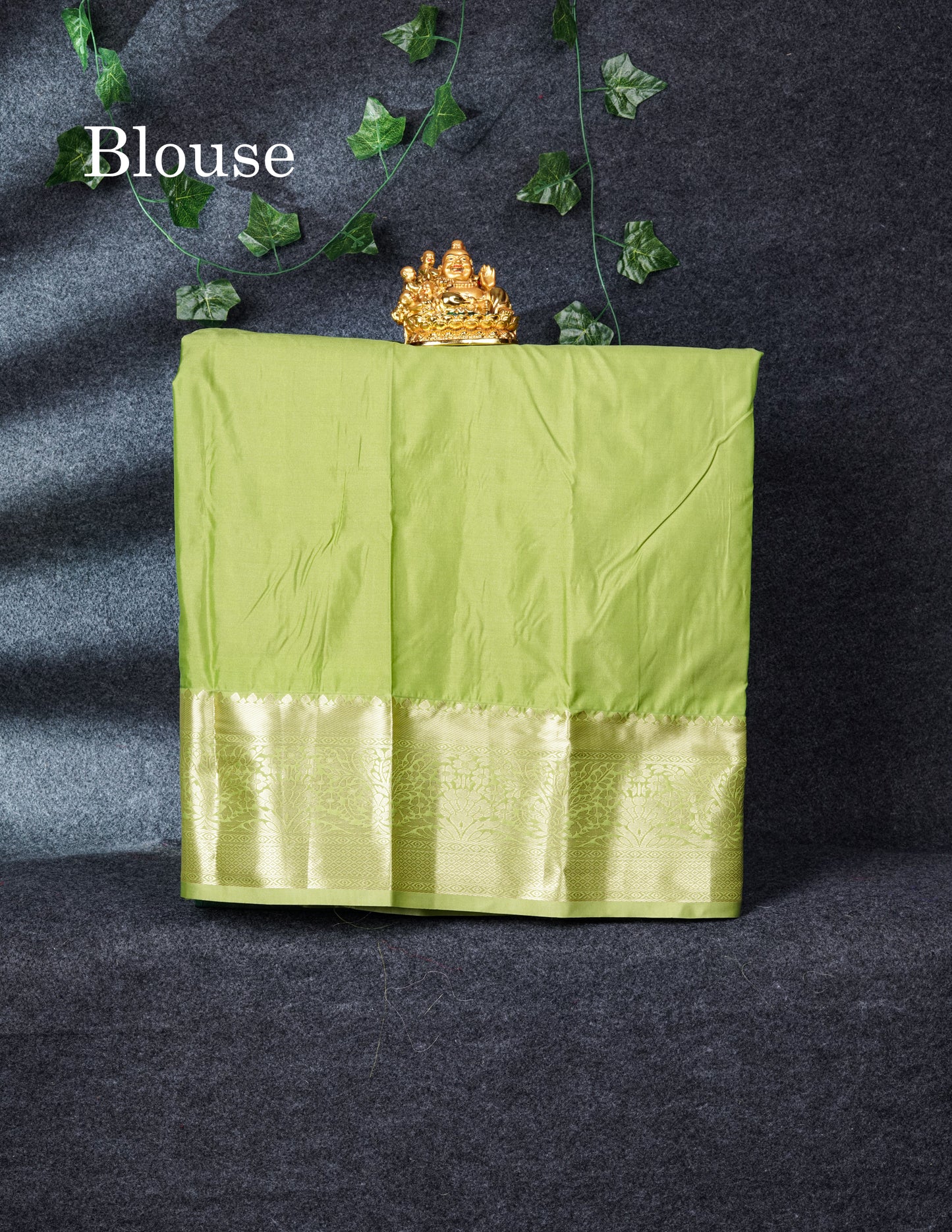 Semi Silk Pattu Pavadai (Lavender) with Pista Green Blouse 27"