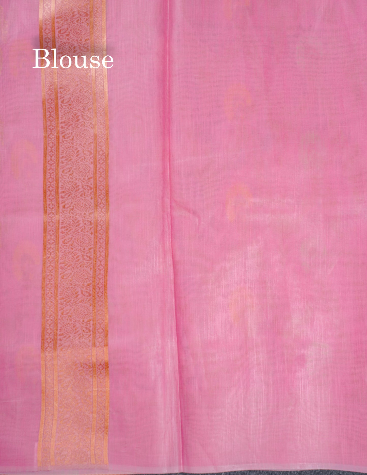 Light Green Meenakari Work Cotton Mix Saree With Self Blouse