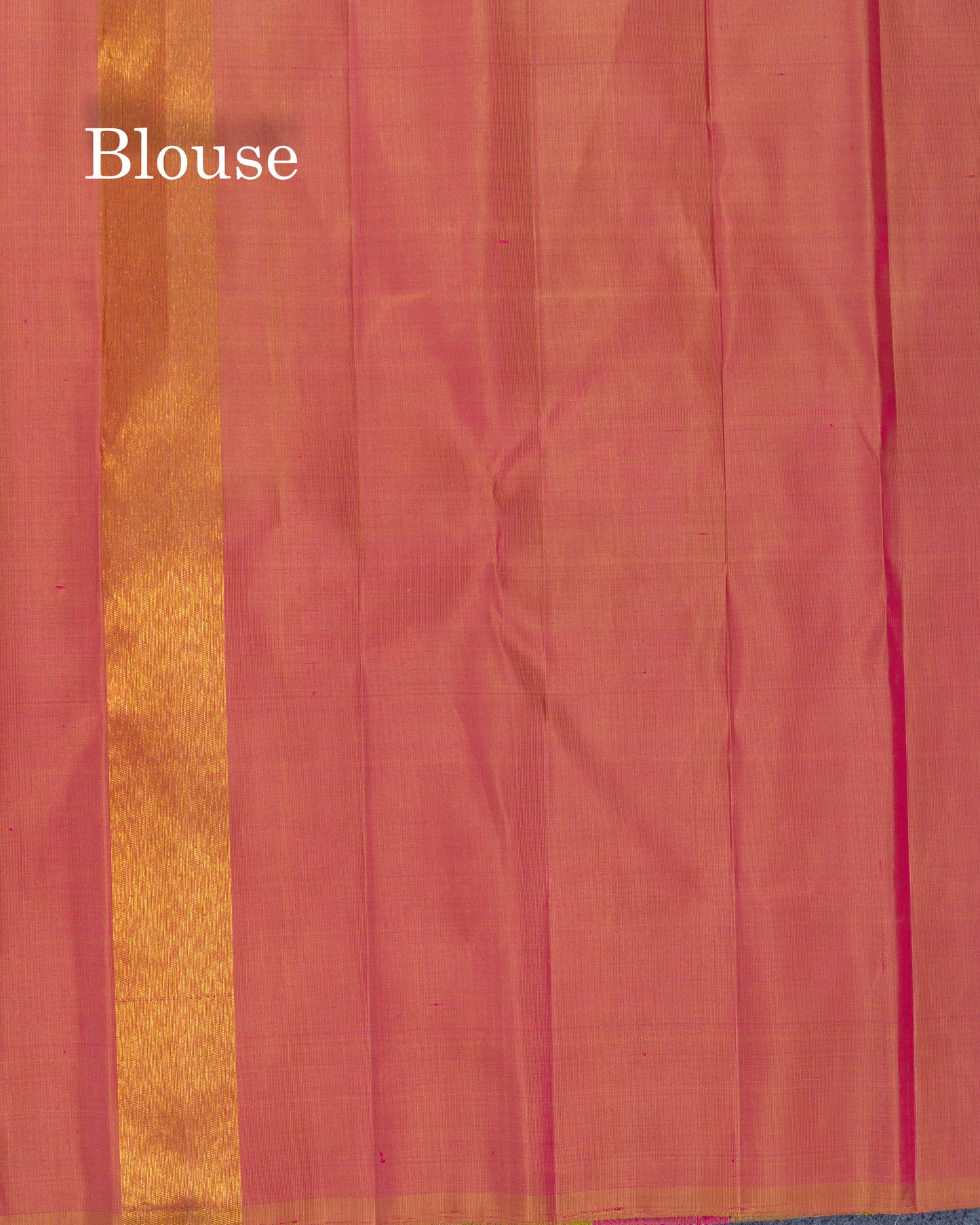 Cream Sandal Beautiful Pure Kanjivaram Silk Saree With Traditional 8 Kol Temple Border