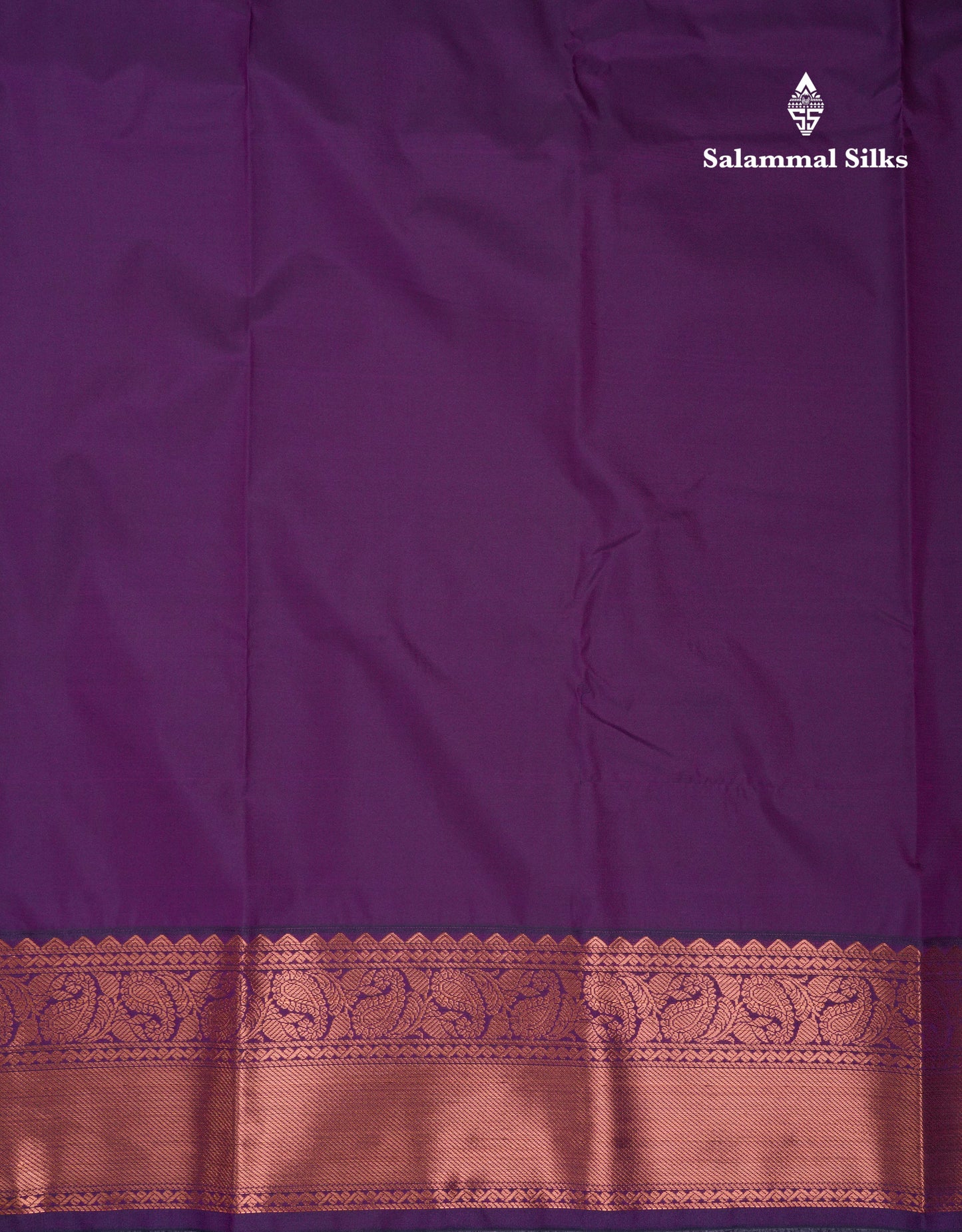 Beautiful Parrot Green Semi Silk Saree With Contrast Dark Purple Traditional Border