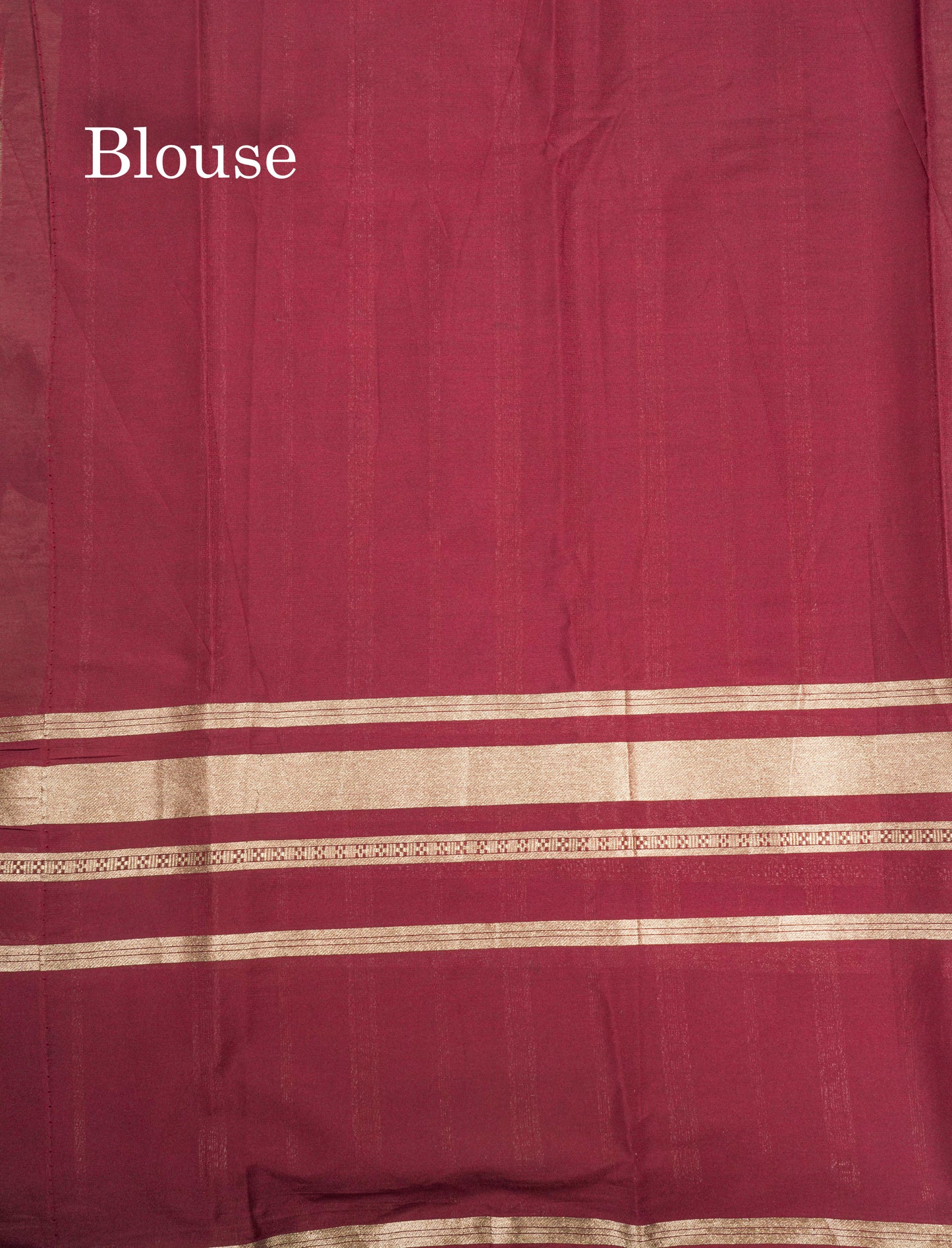 Manthulir Yellow Semi Mysore Crepe Saree With Contrast Sapphire Blue Long Gap Border