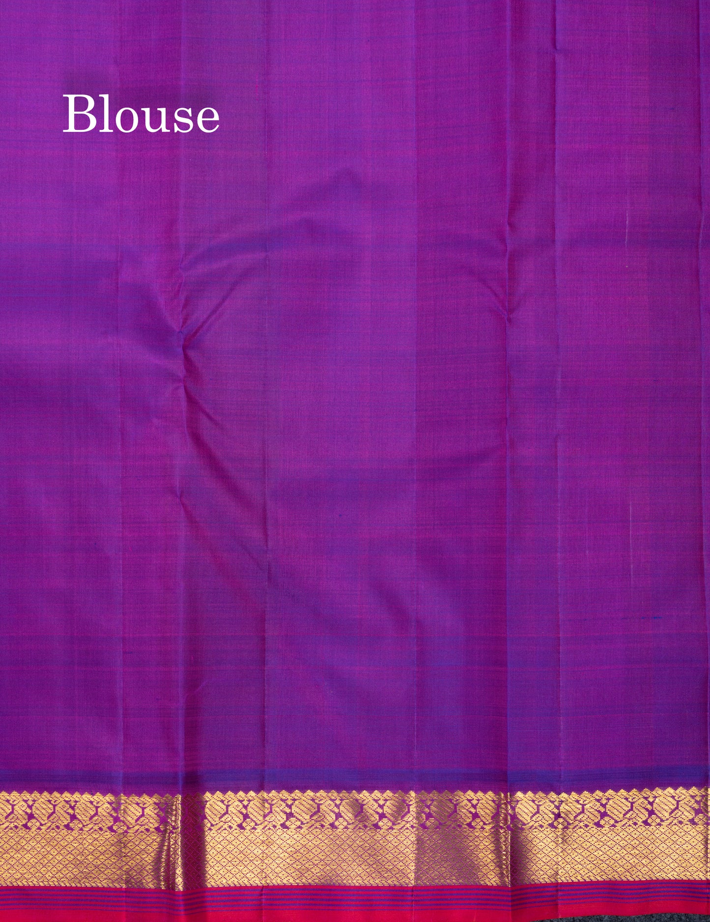 Dual Tone Pinkish Orange Pure Kanjivaram Silk Saree With Contrast Vadamalli Traditional Small Border