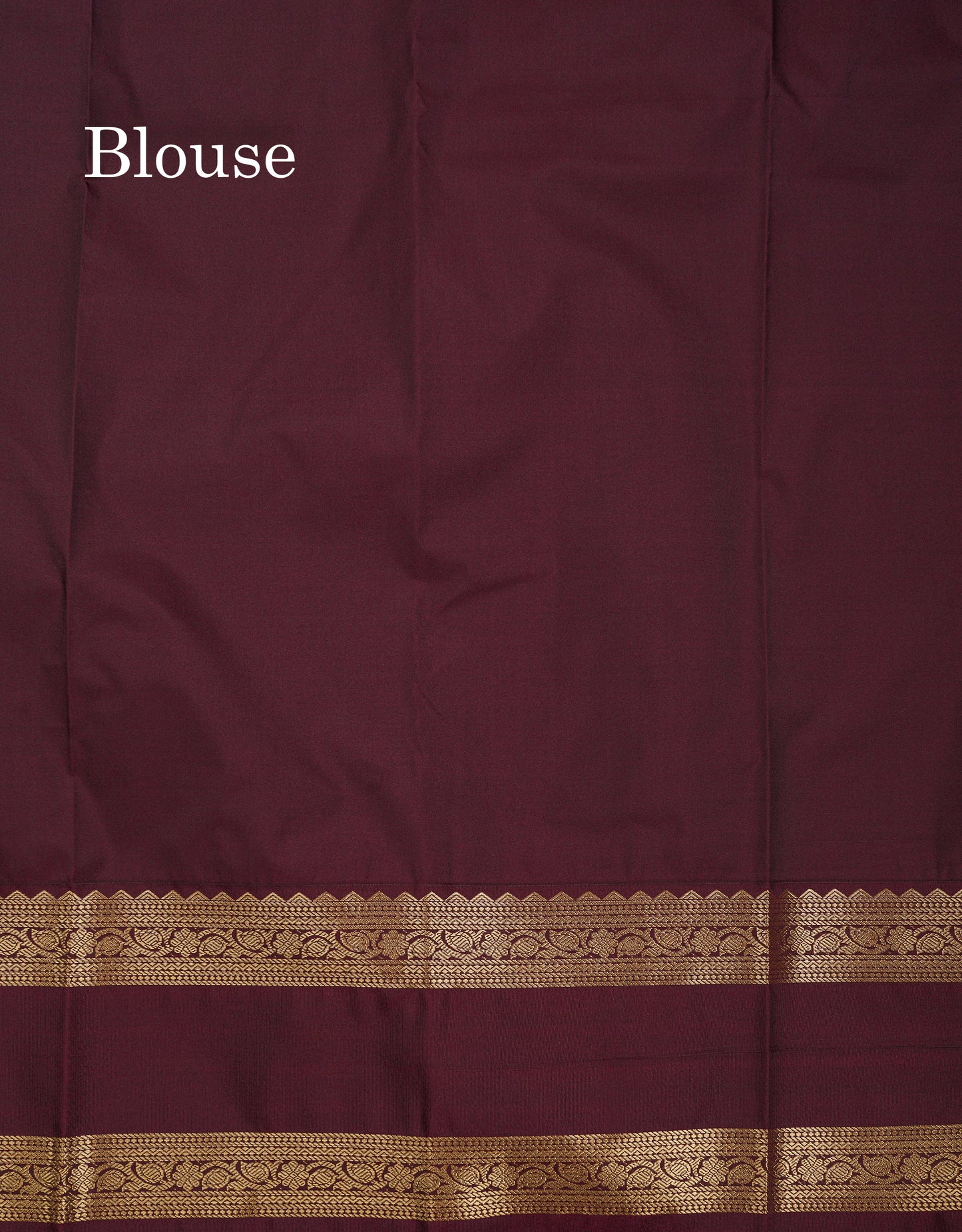Beautiful Half White Checks With Butta Semi Silk Saree With Contrast Dark Brown Traditional Rettapet Border