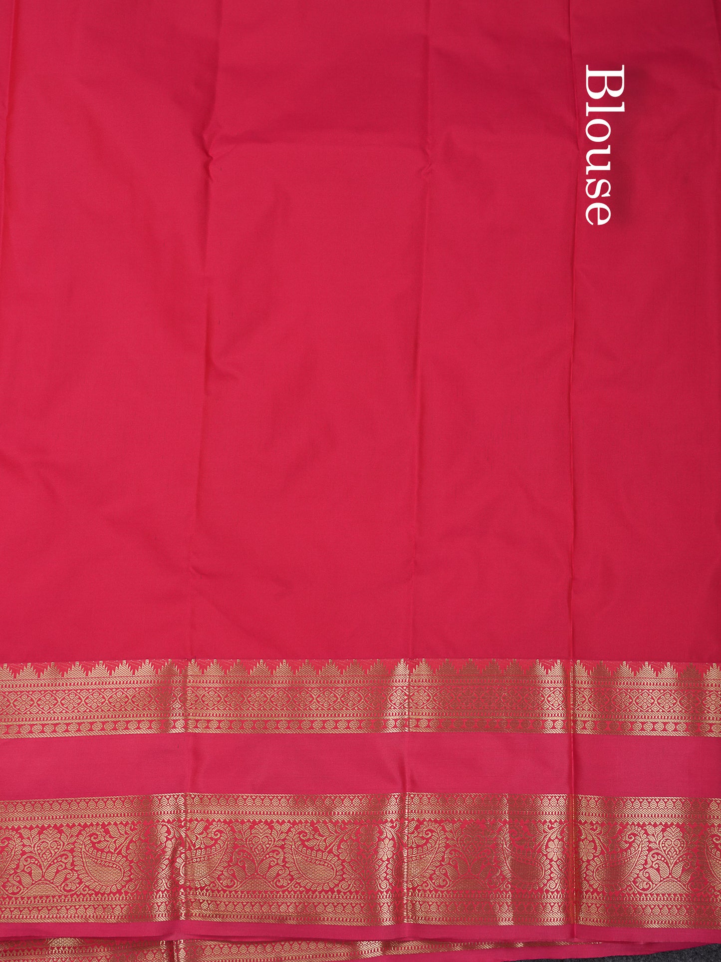 Beautiful Orange Semi Silk Saree With Contrast Chilly Reddish Pink Traditional Evening Morning Border