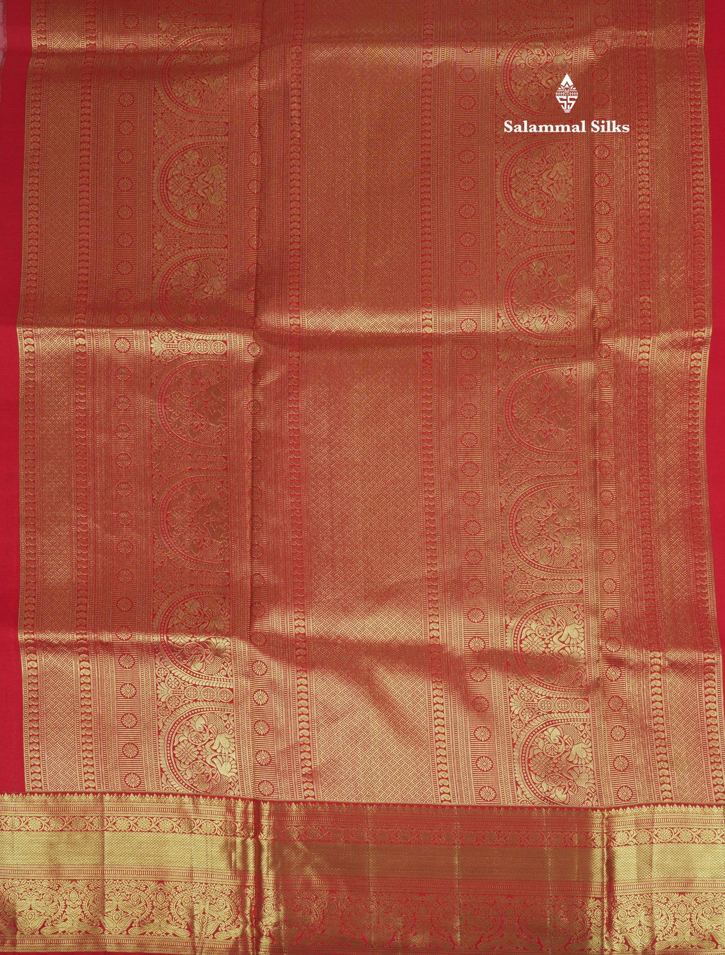 Beautiful Meenakari work White Bridal Pure Kanjivaram Silk Saree With Contrast Chilly Red Border