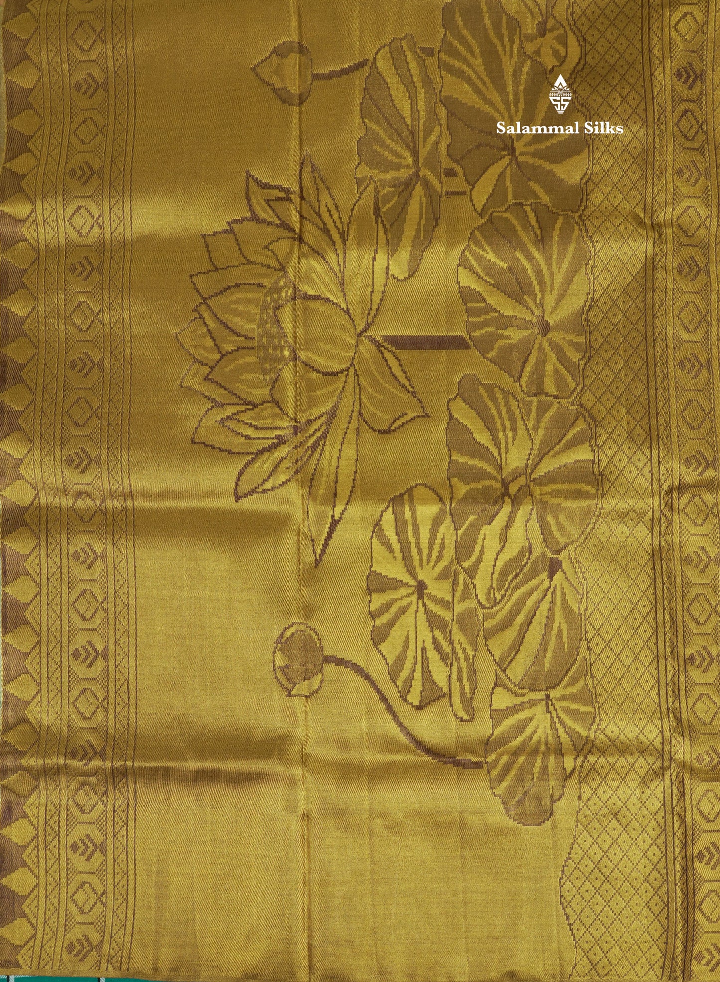 Theme Based Bridal Tissue Pure Kanjivaram Silk Saree With Fancy Purple Border
