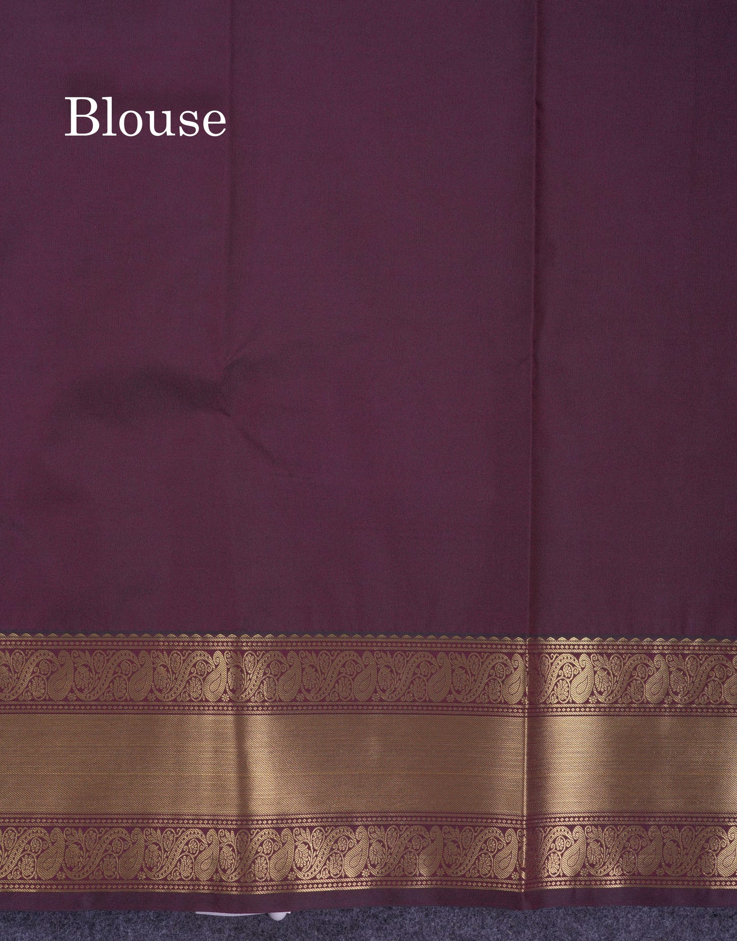 Beautiful Royal Blue Semi Silk Saree With Traditional Border