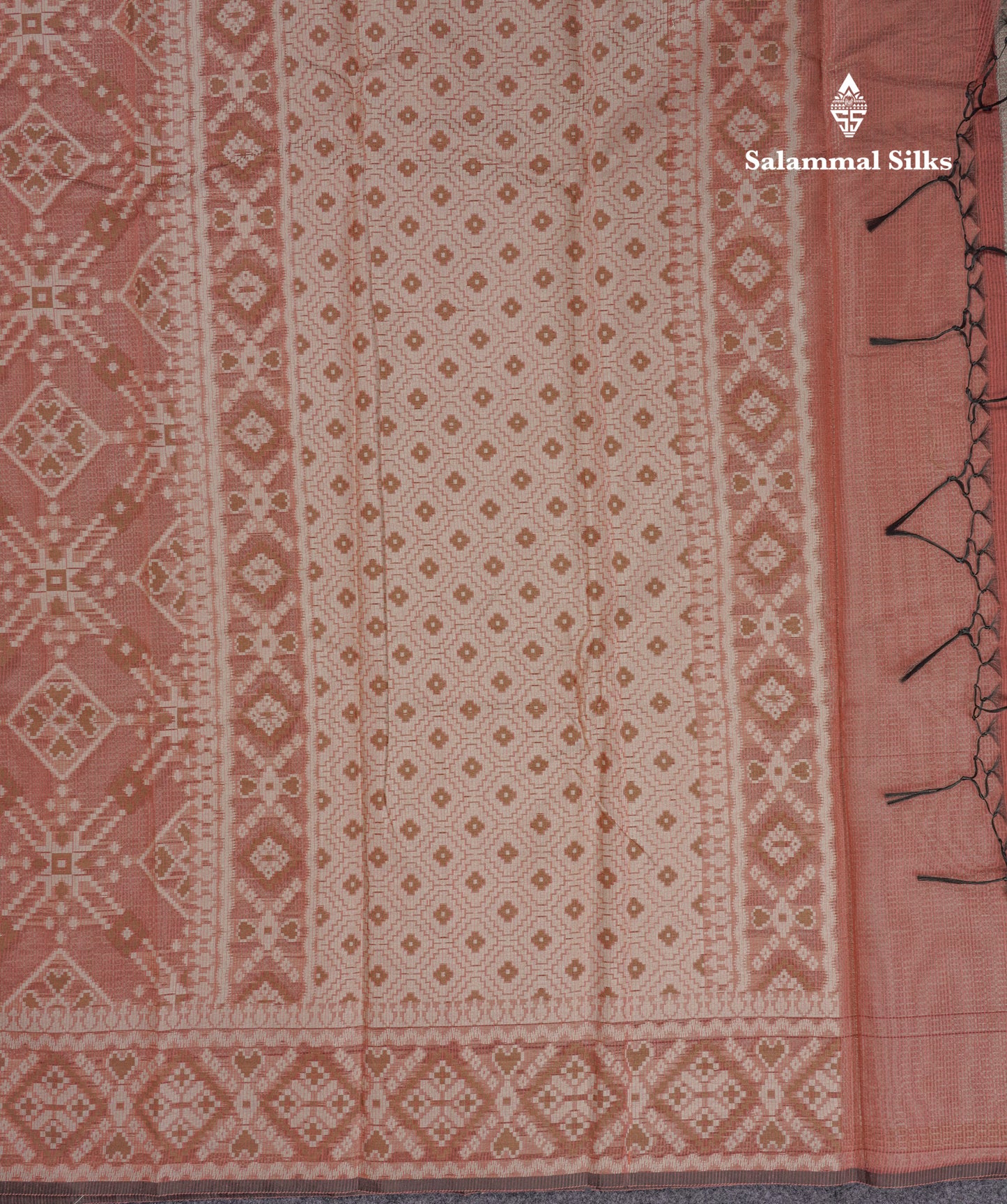 Chocolate Thread Kota Saree With Fancy Border