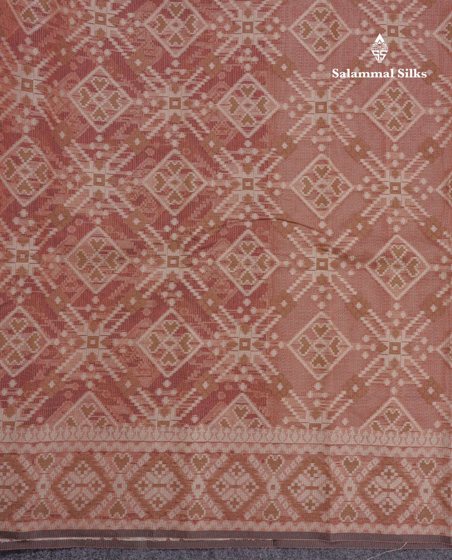 Chocolate Thread Kota Saree With Fancy Border