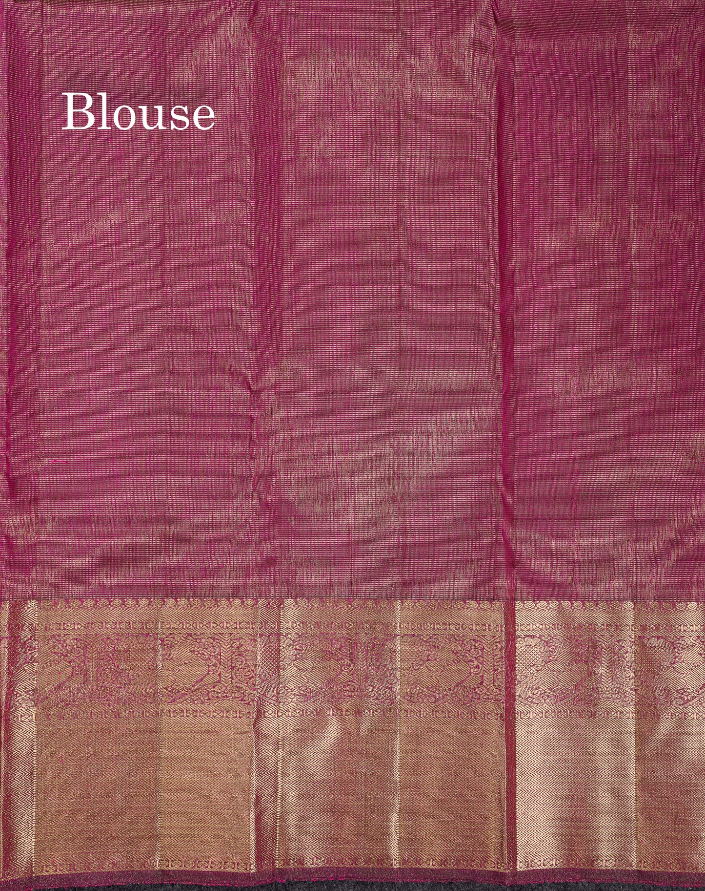 Beautiful Vadamalli Vaira Oosi Lines With Butta Pure Kanjivaram Silk Saree With Traditional Evening Morning Border