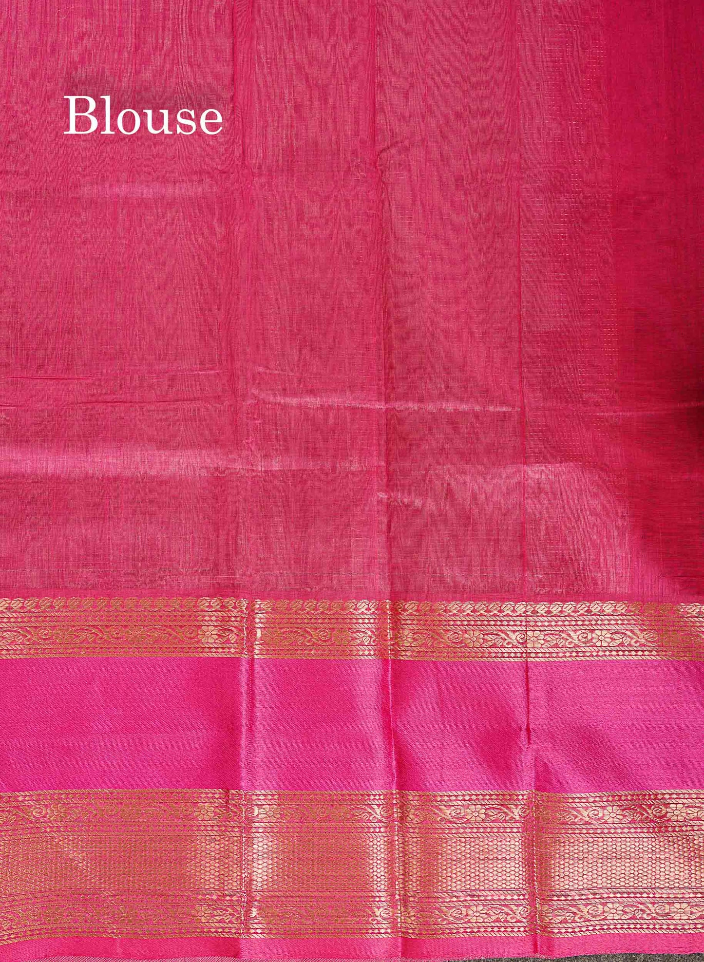 Pure Silk Cotton Saree - Grey White Small Zari Checks With Butta Along With Contrast Pink Traditional Evening Morning Border