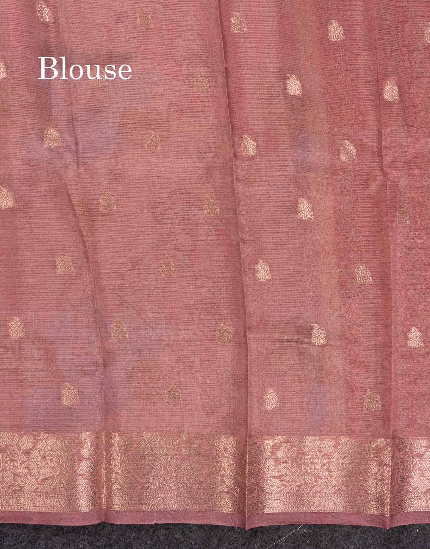 Beautiful Multicolour Kota Cotton Mix Fancy Saree With Contrast Pastel Violet Butta Blouse