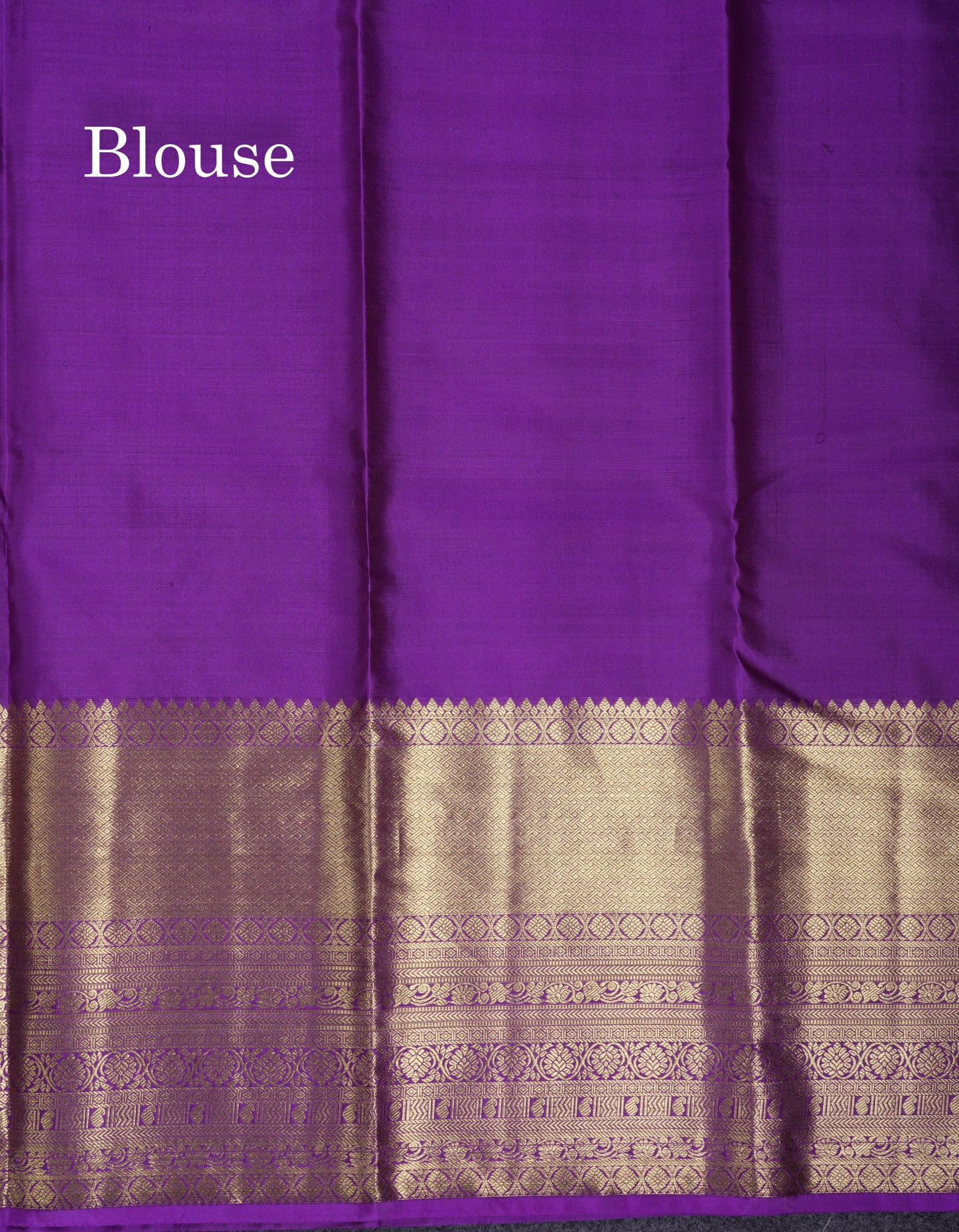 Beautiful Vadamalli Pure Kanjivaram Silk Saree With Traditional Evening Morning Border