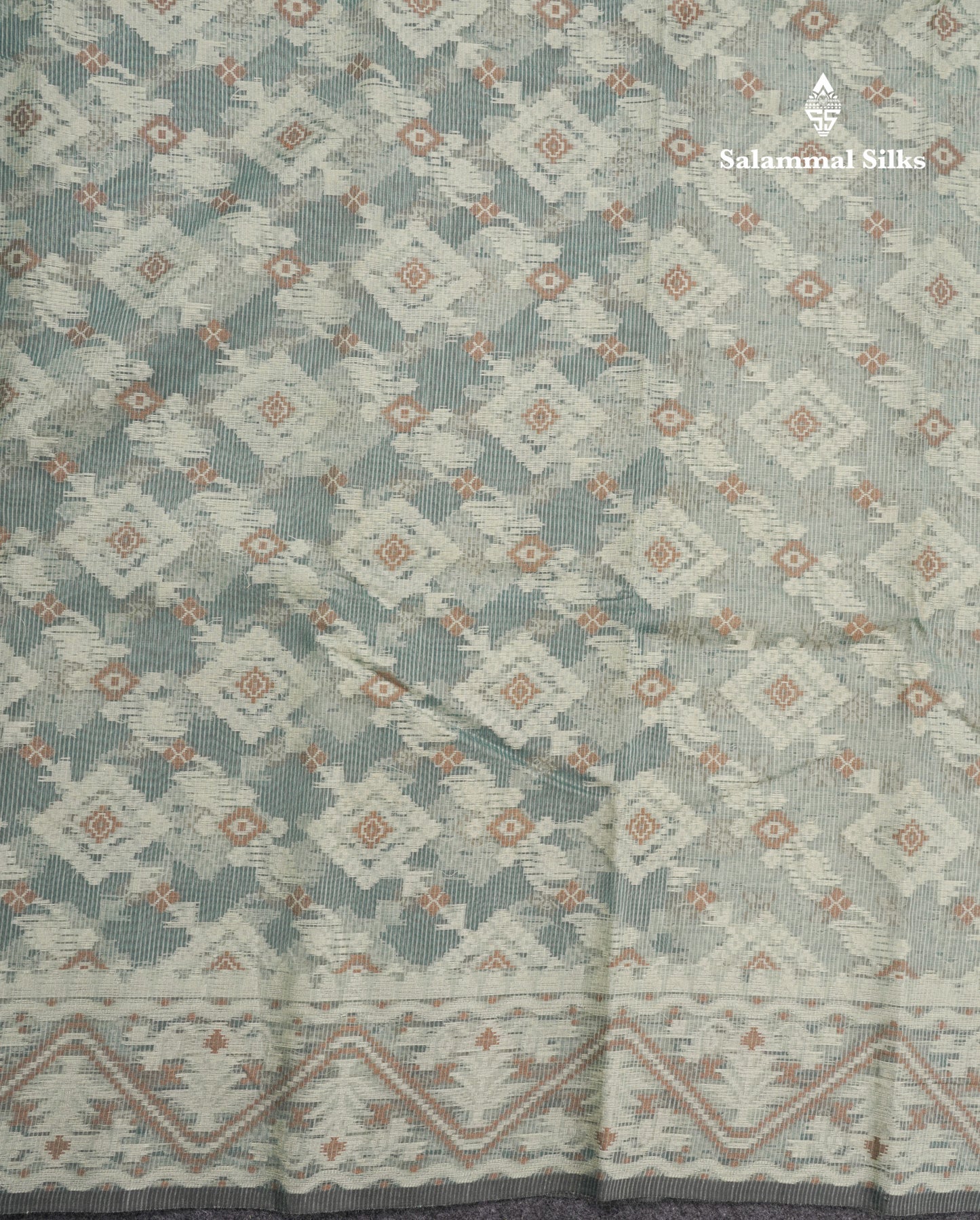 Maroon Thread Kota Saree With Fancy Border