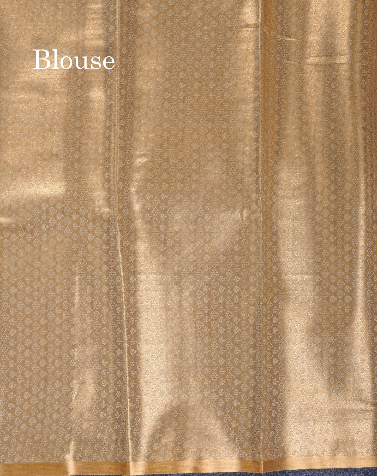 Dark Sandal Bridal Tissue Semi Silk Saree With Traditional Evening Morning Border