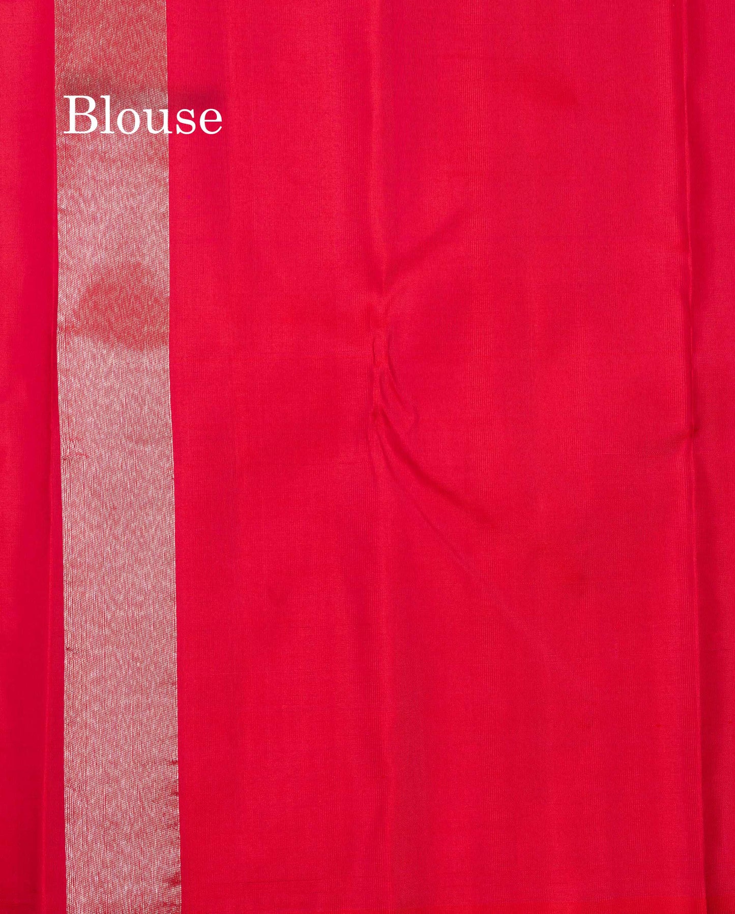 Beautiful Pink & Orange 8 Kol Pure Kanjivaram Silk Saree Contrast Pink Blouse