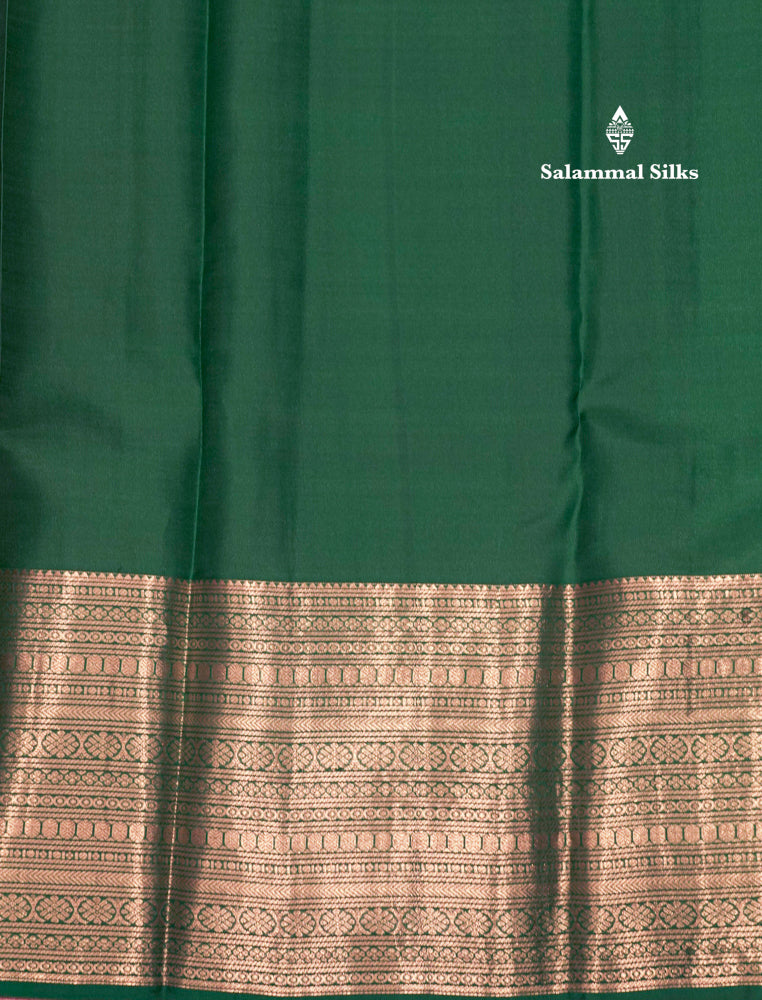 Magenta Colour Kanjivaram Pure Silk Saree With Traditional Gold Zari Border