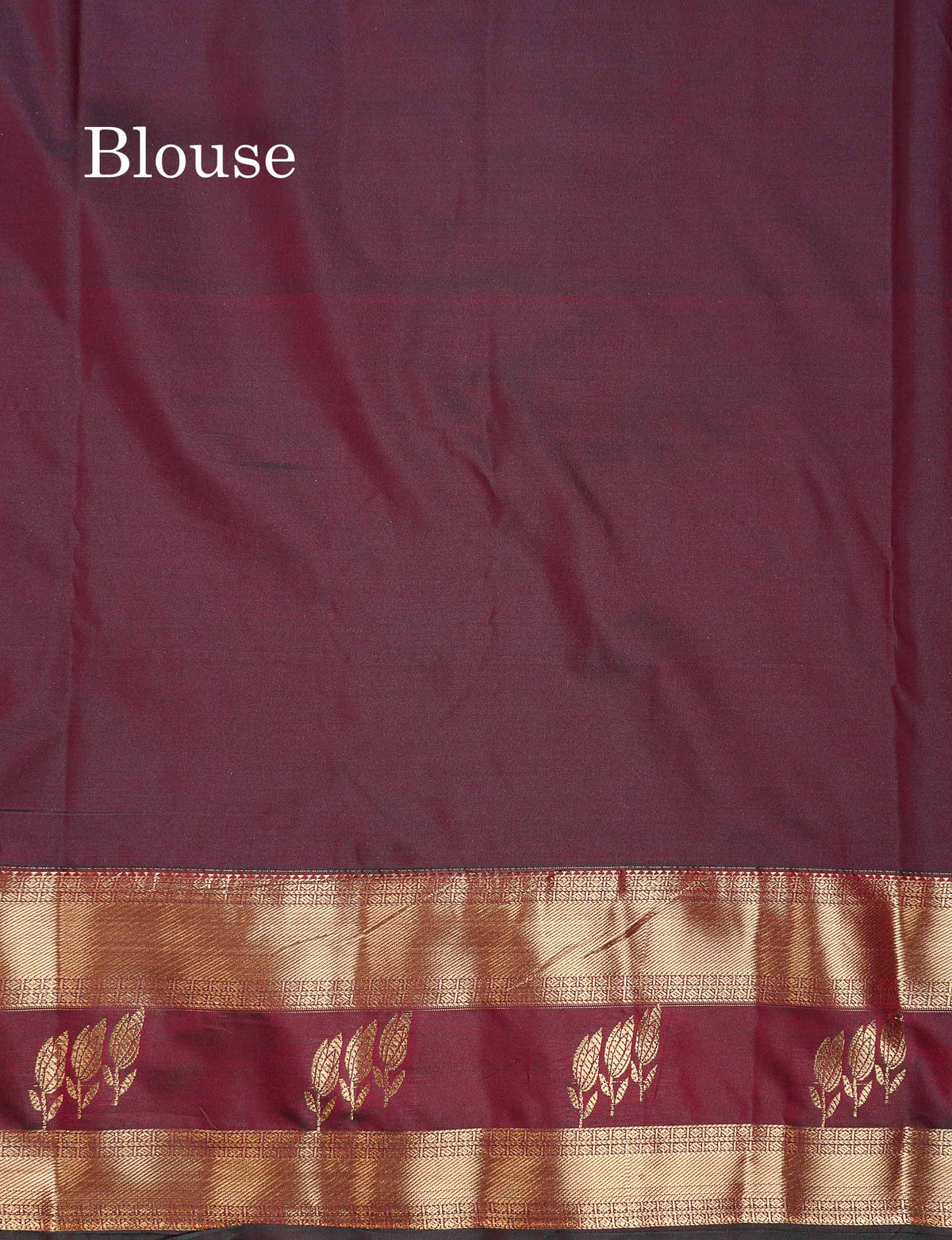 Semi Silk Saree - Chilly Red Colour Body Zari Butta With Traditional Gap Border