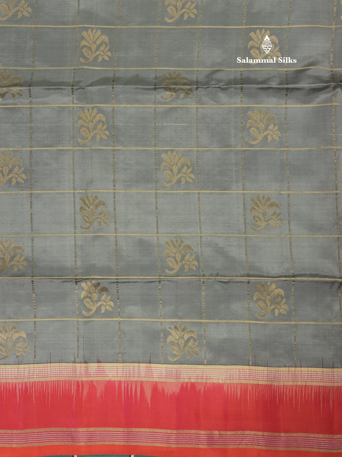 Beautiful Sea Green Pure Kanjivaram Soft Silk Saree With Contrast Pinkish Orange Border