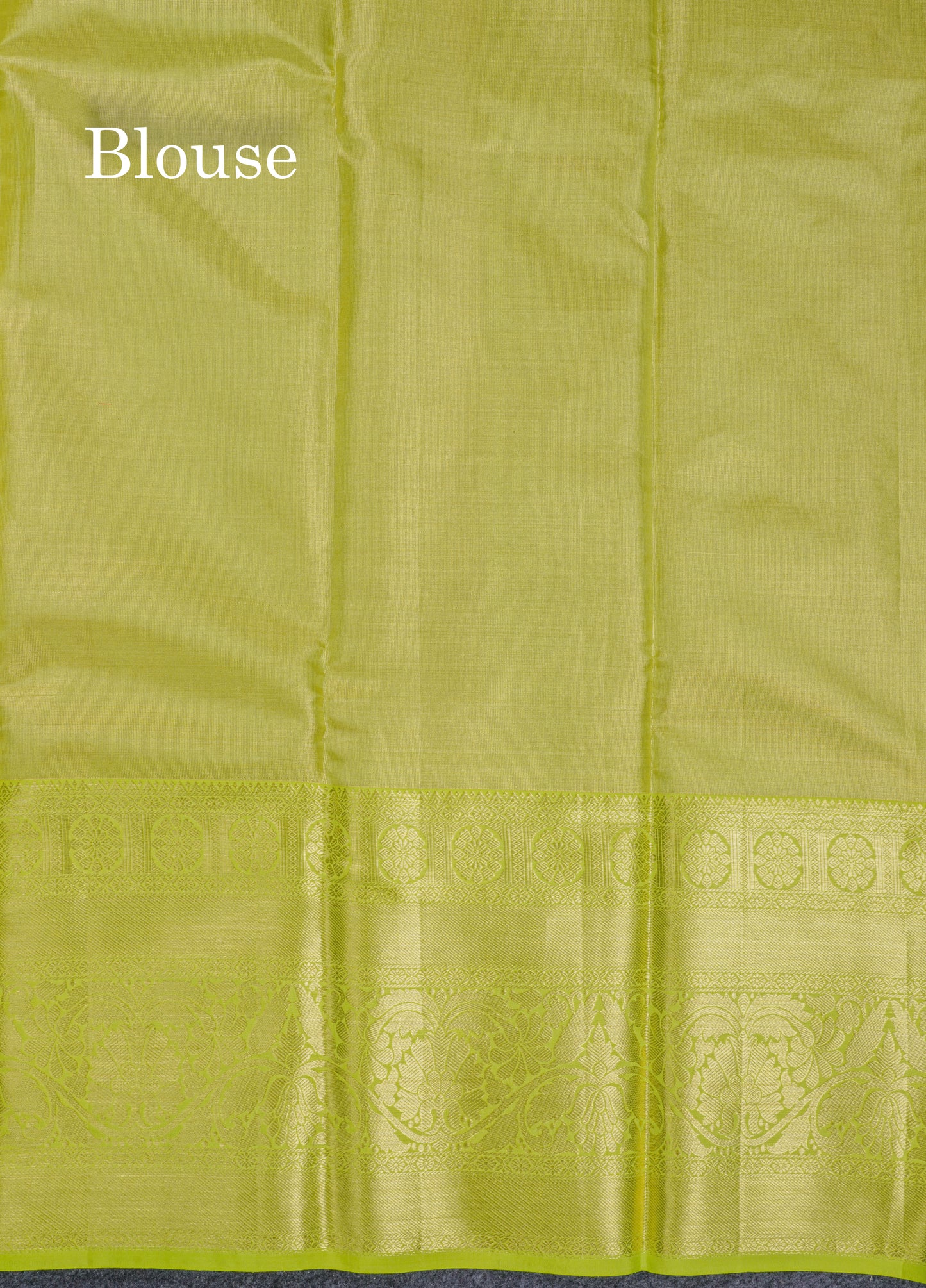 Beautiful Light Green Tissue Bridal Pure Kanjivaram Silk Saree With Contrast Parrot Green Traditional Evening Morning Border