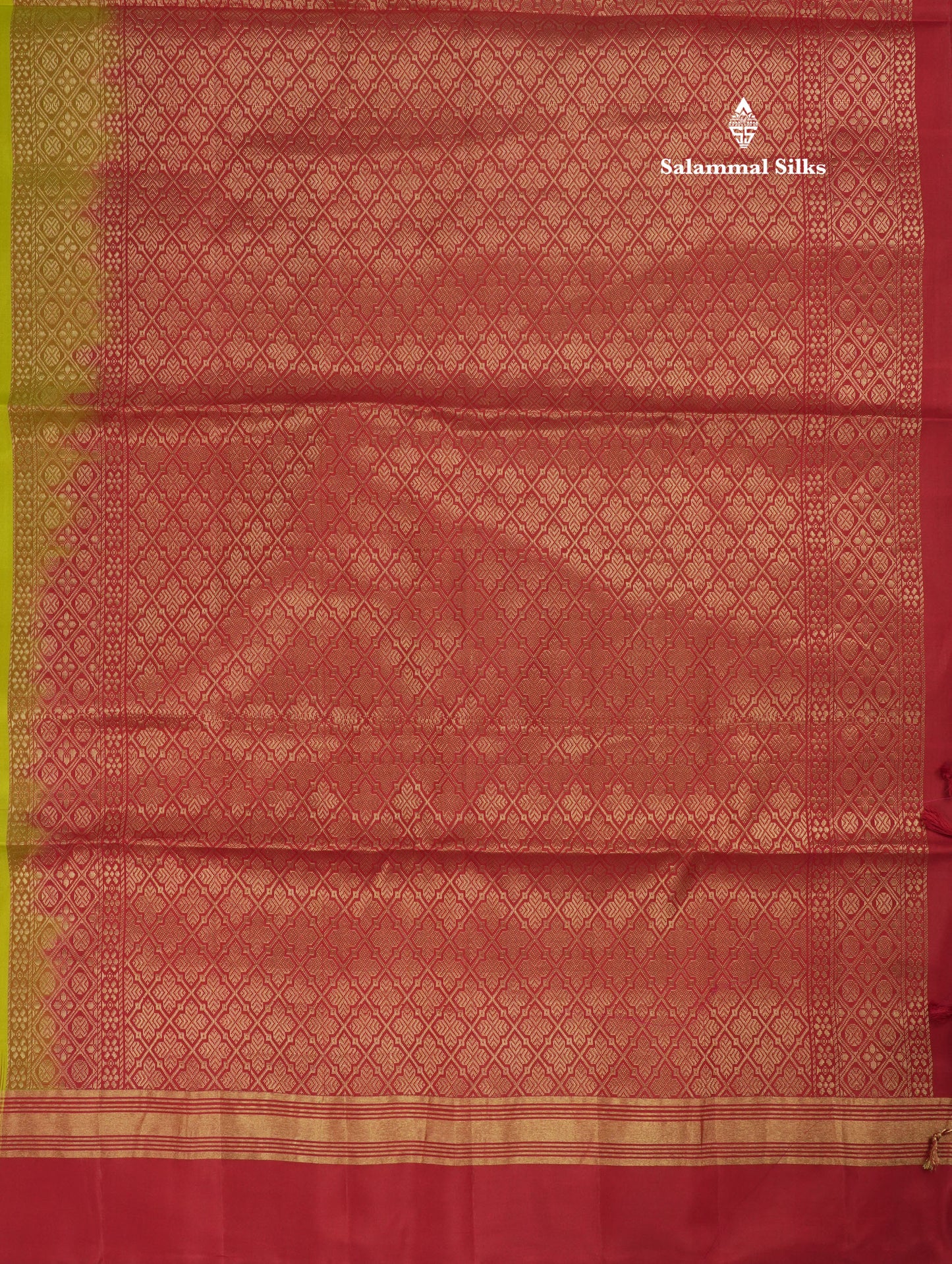 Beautiful Sea Green Pure Kanjivaram Soft Silk Saree With Contrast Maroon Border