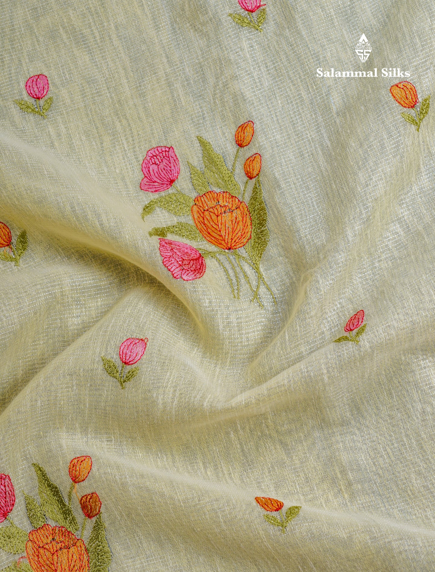 Baby Pink Fancy Saree With Blouse