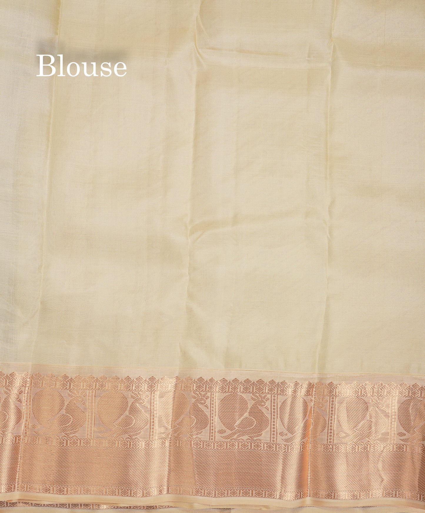 Beautiful Bottle Green Pure Kanjivaram Silk Saree With Contrast Cream Sandal Traditional Evening Morning Border
