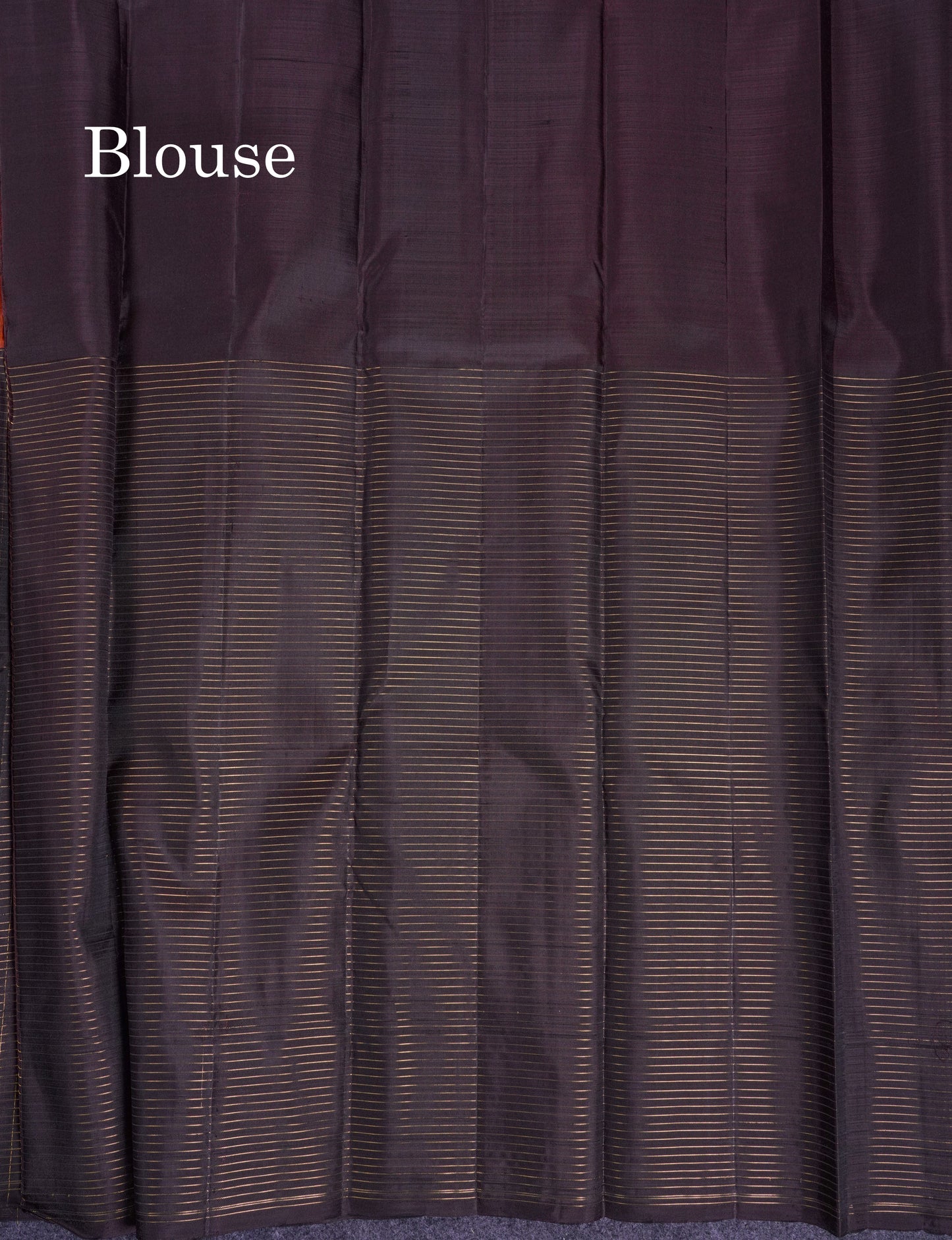 Beautiful Dual Tone Peacock Green And Violet Half & Half Pure Kanjivaram Silk Saree With Contrast Violet Blouse