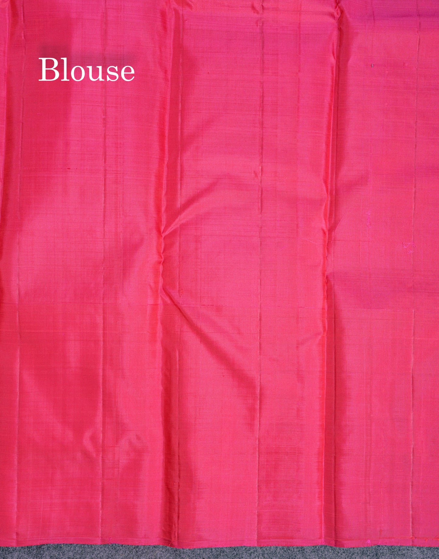 Beautiful Bottle Green Pure Kanjivaram Silk Saree With Contrast Magenta Checks Border