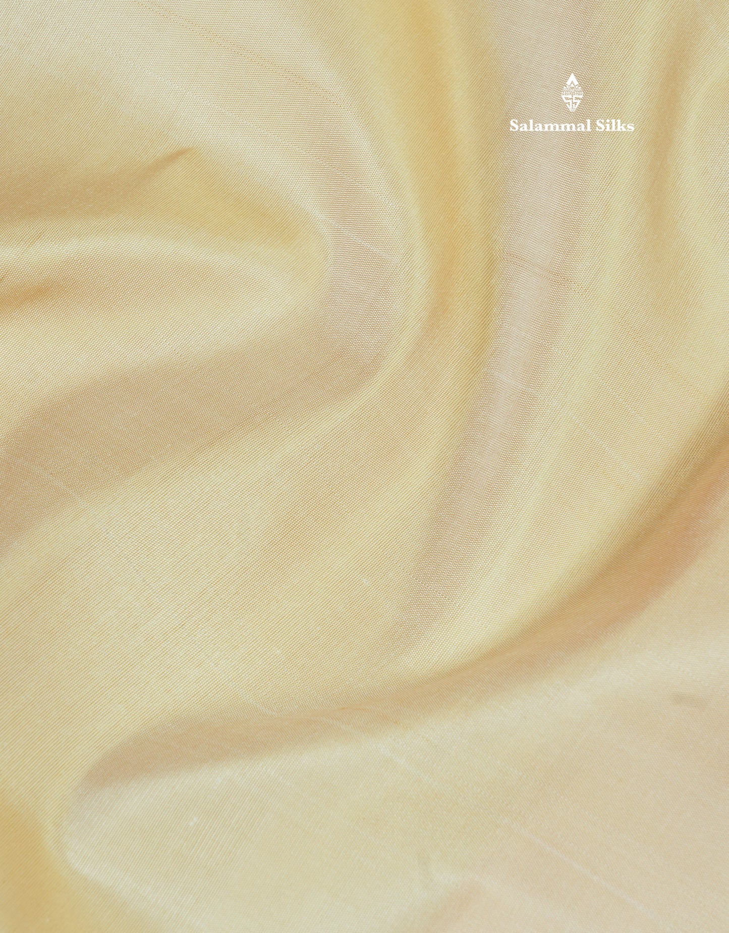 Beige Plain 8Kol Pure Kanjivaram Silk Saree with Contrast Multicolour Temple Border
