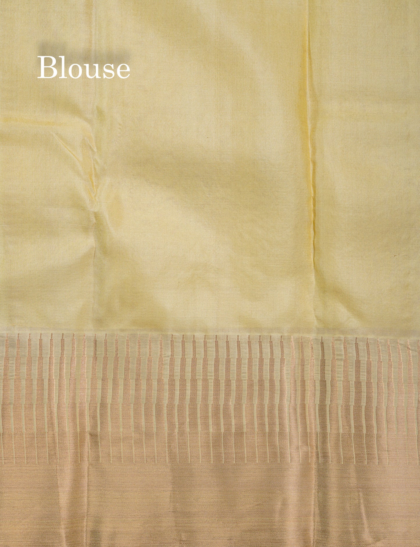 Mustard Yellow Pure Kanjivaram Silk Saree With Self Traditional Temple Border