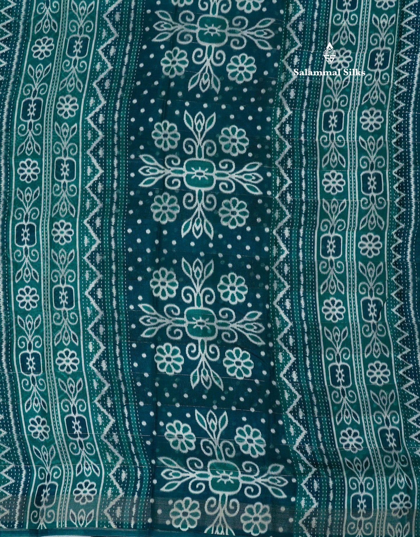 Purple Colour Printed Cotton Mix Saree With Blouse