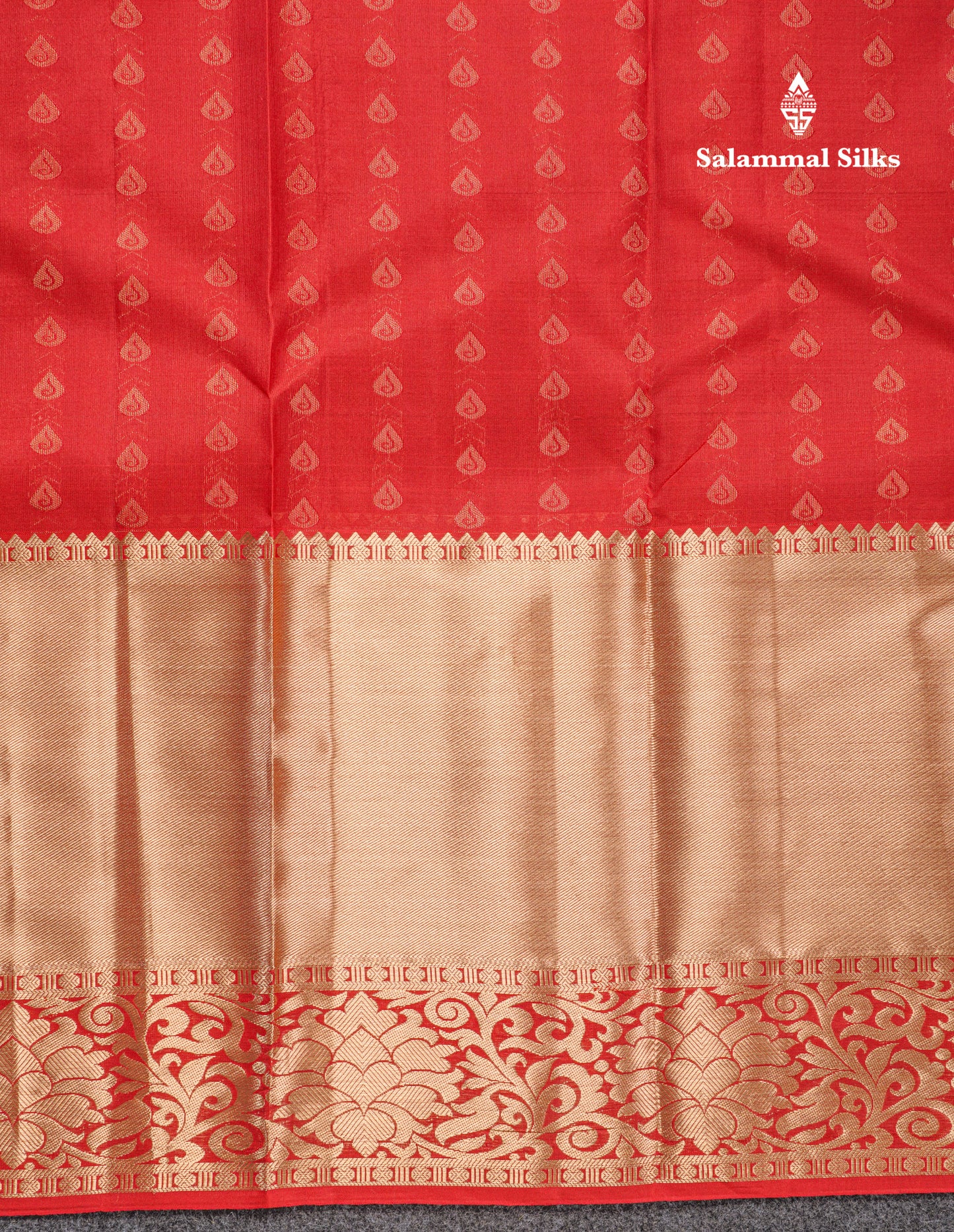Dual Tone Purple Pure Kanjivaram Silk Saree With Self Long Border