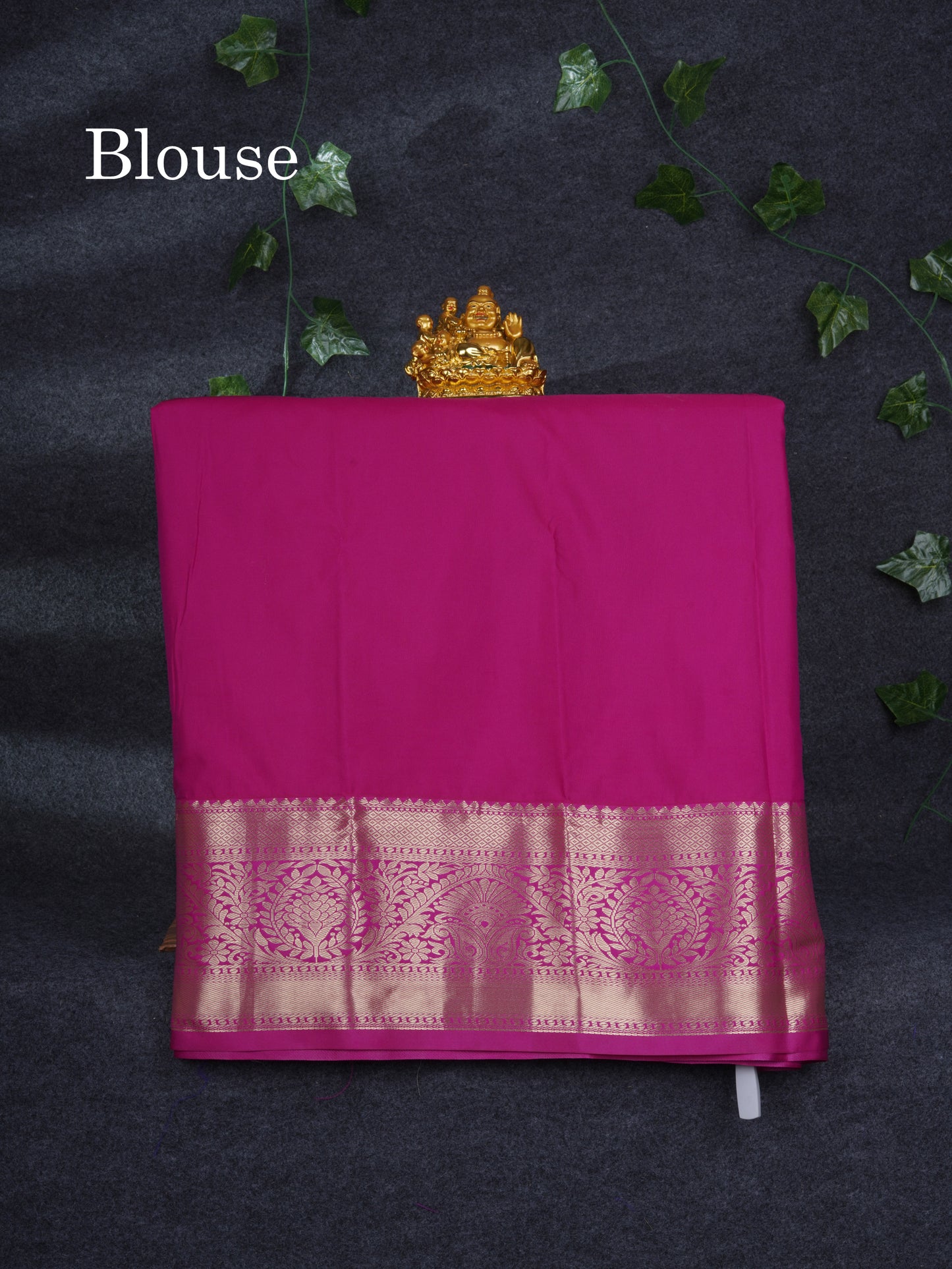 Semi Silk Pattu Pavadai ( Light Elaichi Green ) with Pink Blouse 26.5"