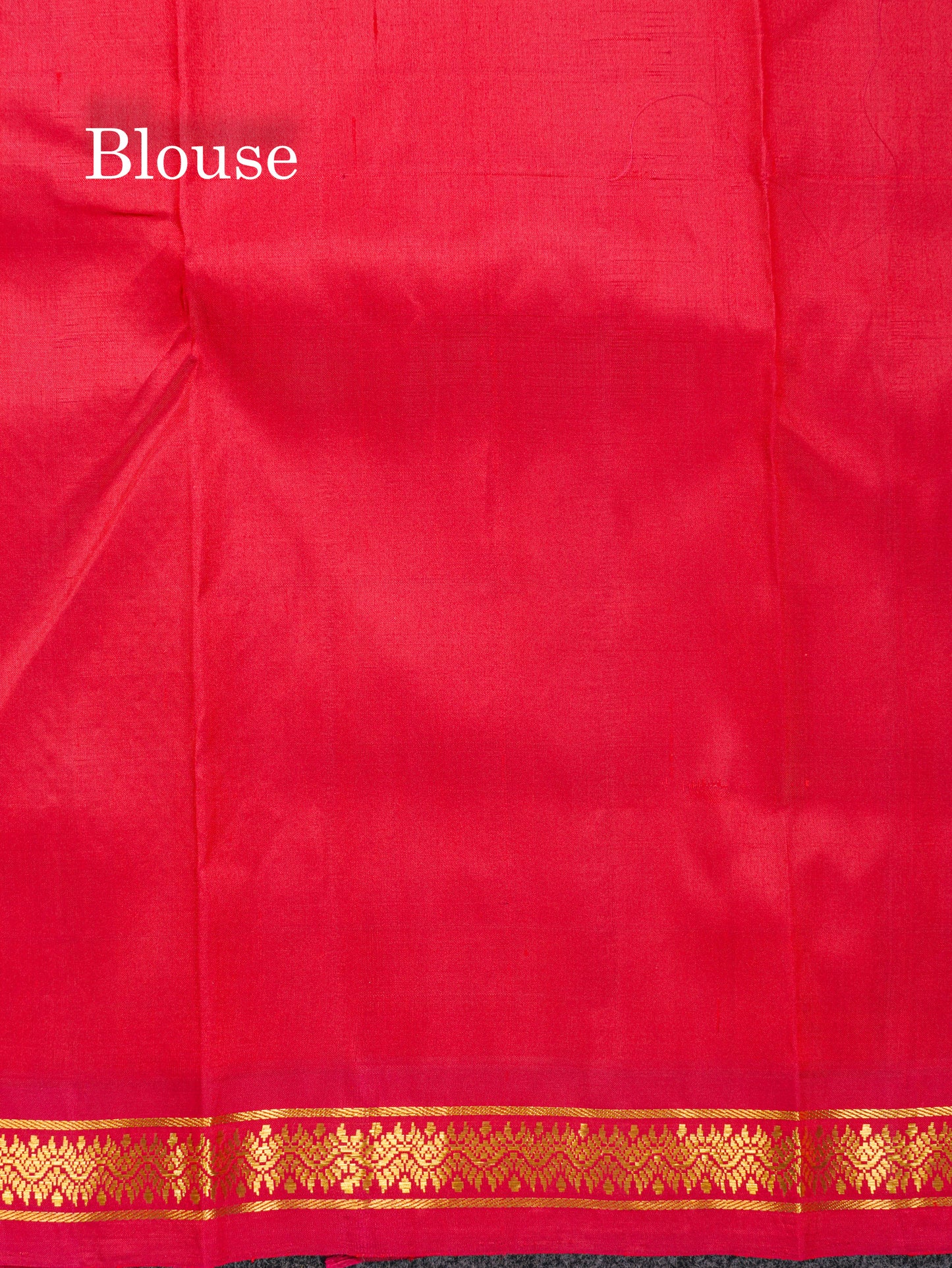 Dual Tone Maroon Pure Kanjivaram Silk Saree With Contrast Reddish Maroon Small Border