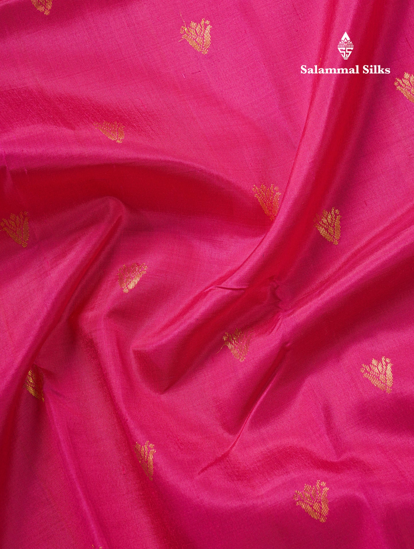 Pink Shade Pure Kanjivaram Silk Saree With Contrast Green Small Traditional Border