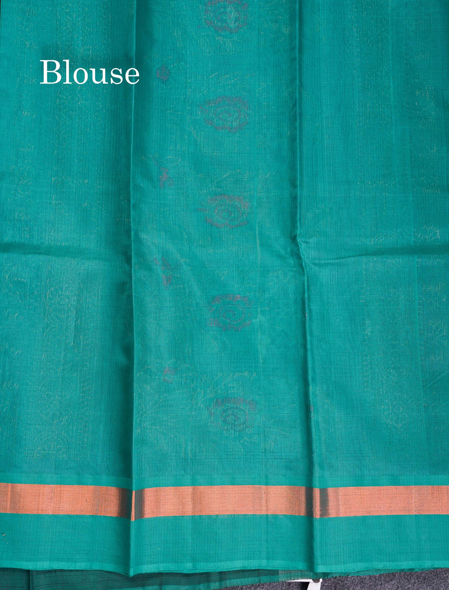 Beautiful Ananda Blue Zari Butta Menakari Work SICO Cotton Saree With Contrast Pink Blouse