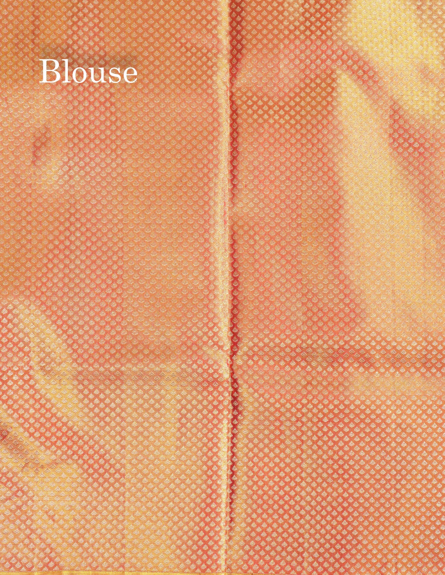 Navy Blue Tissue Meenakari Work Bridal Pure Kanjivaram Silk Saree With Contrst Pinkish Orange Border