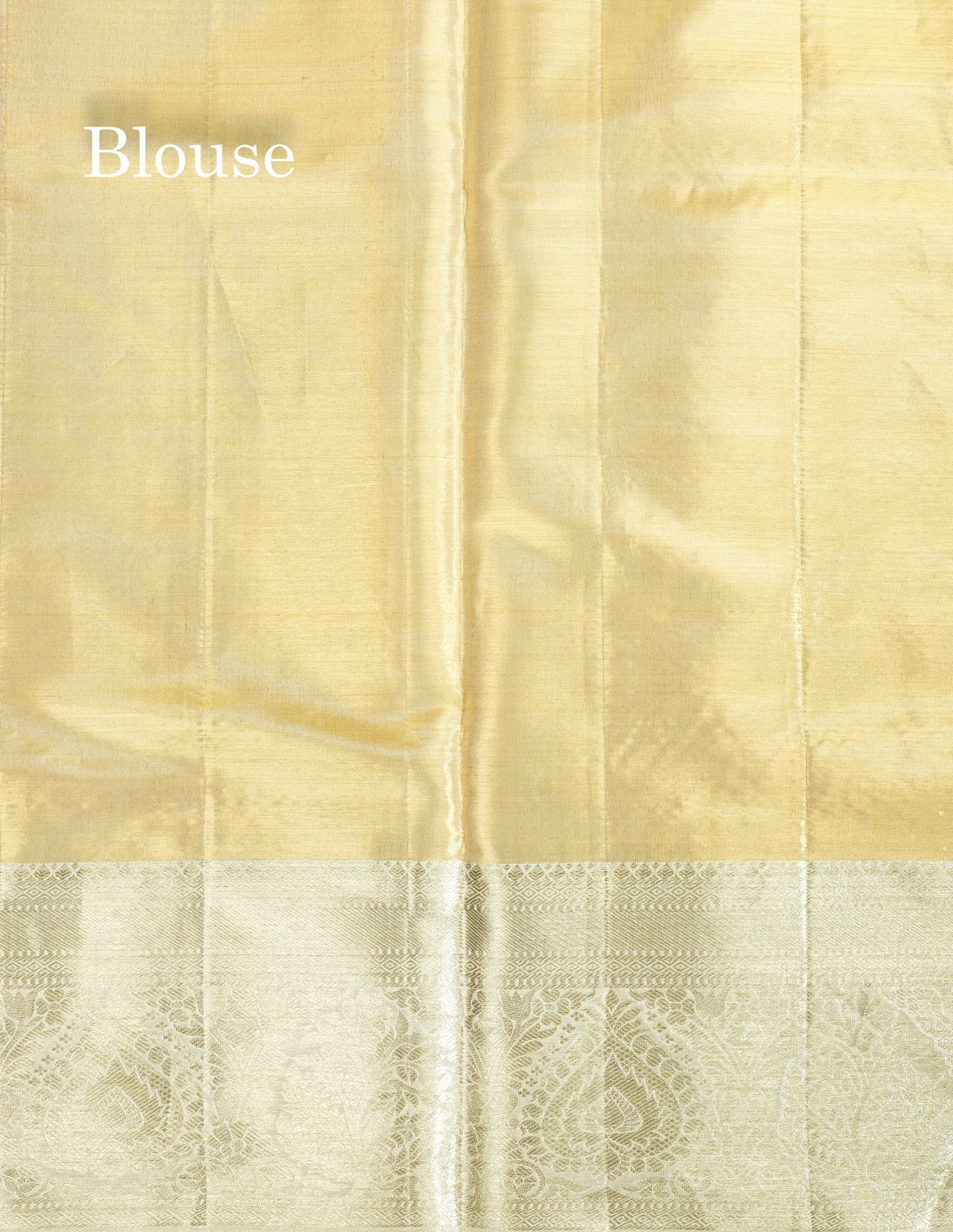 Orange Tissue Bridal Pure Kanjivaram Silk Saree With Contrast Silver Border