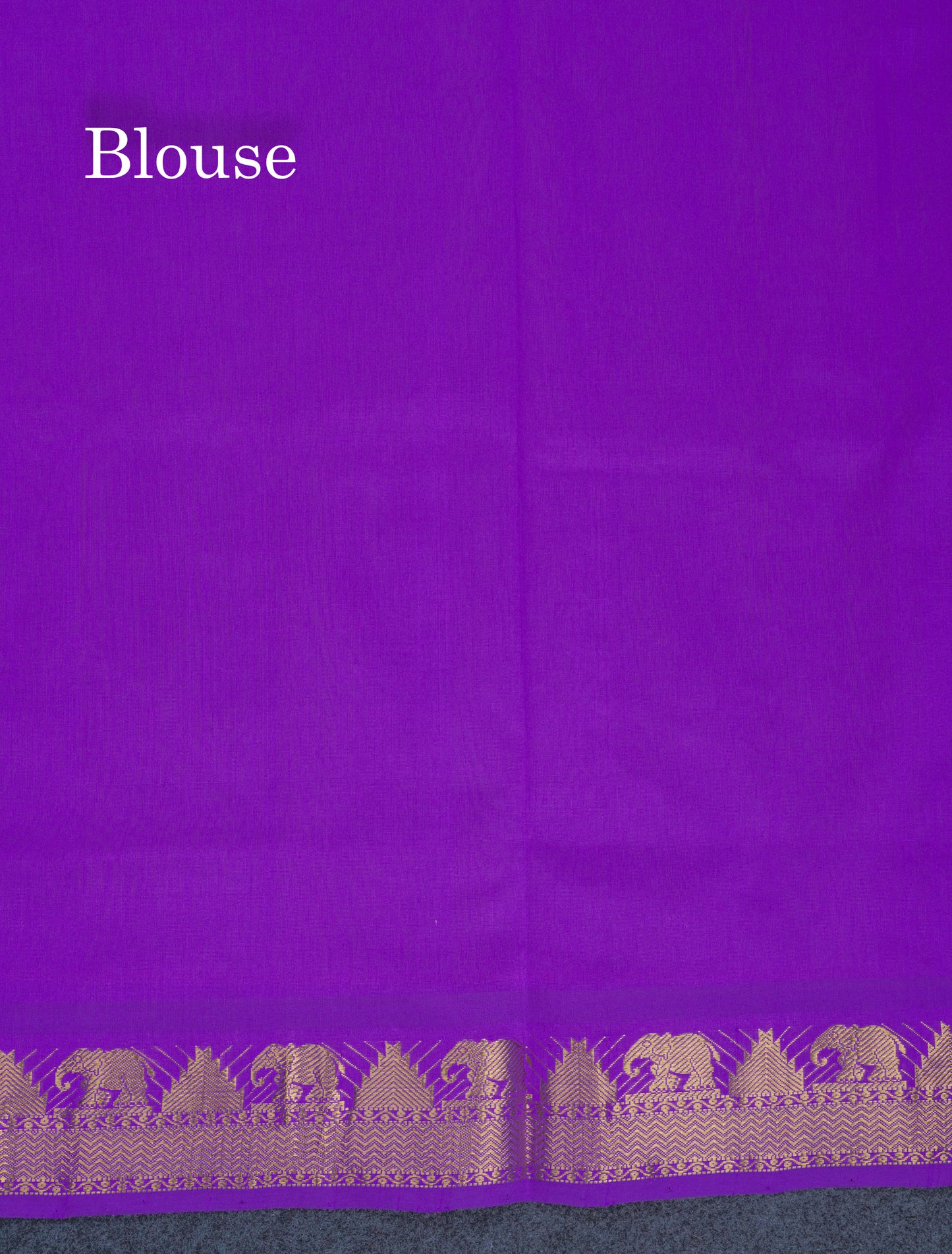 Beautiful Manthulir Yellow Semi Silk Cotton Saree With Contrast Purple Traditional Border