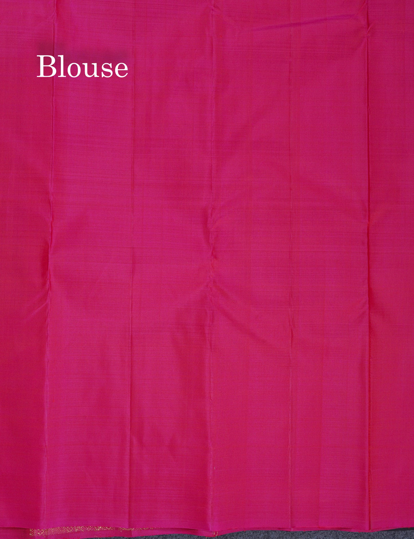 Beautiful Black Fancy Pure Kanjivaram Silk Saree With Contrast Pink Blouse