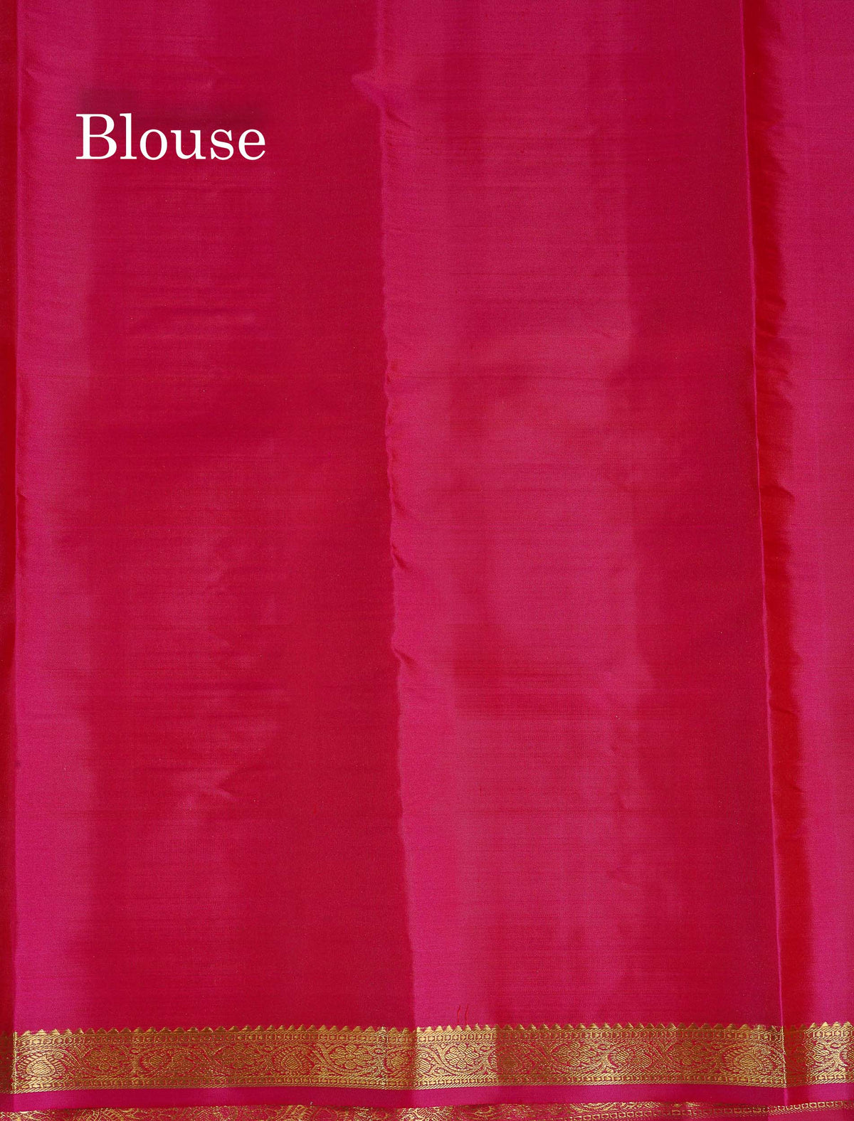 Pure Kanjivaram Silk Saree - Paalum Pazham Checks With Butta & Traditional Small Border