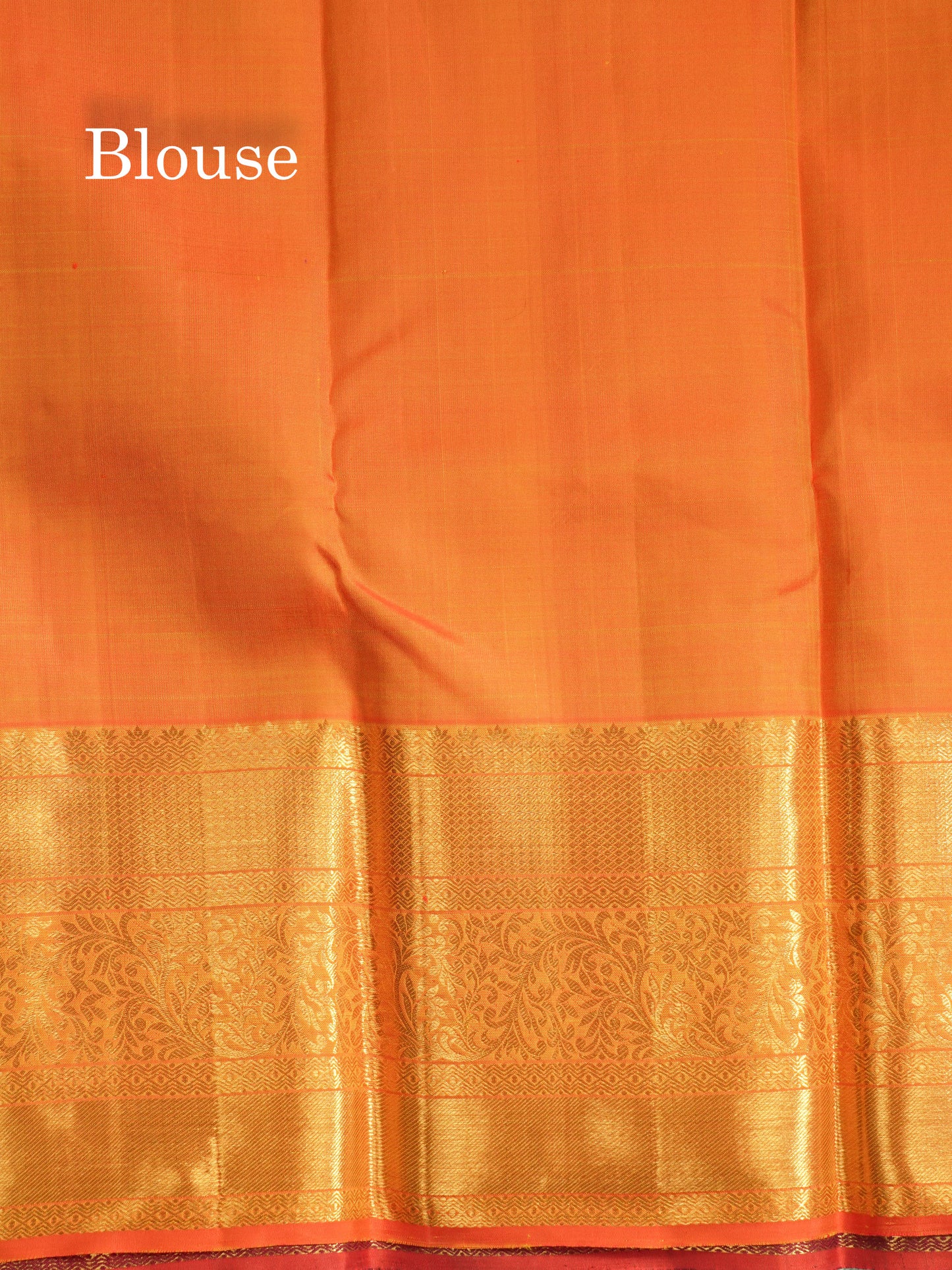 Dark Maroon Bridal Pure Kanjivaram Silk Saree With Self Border