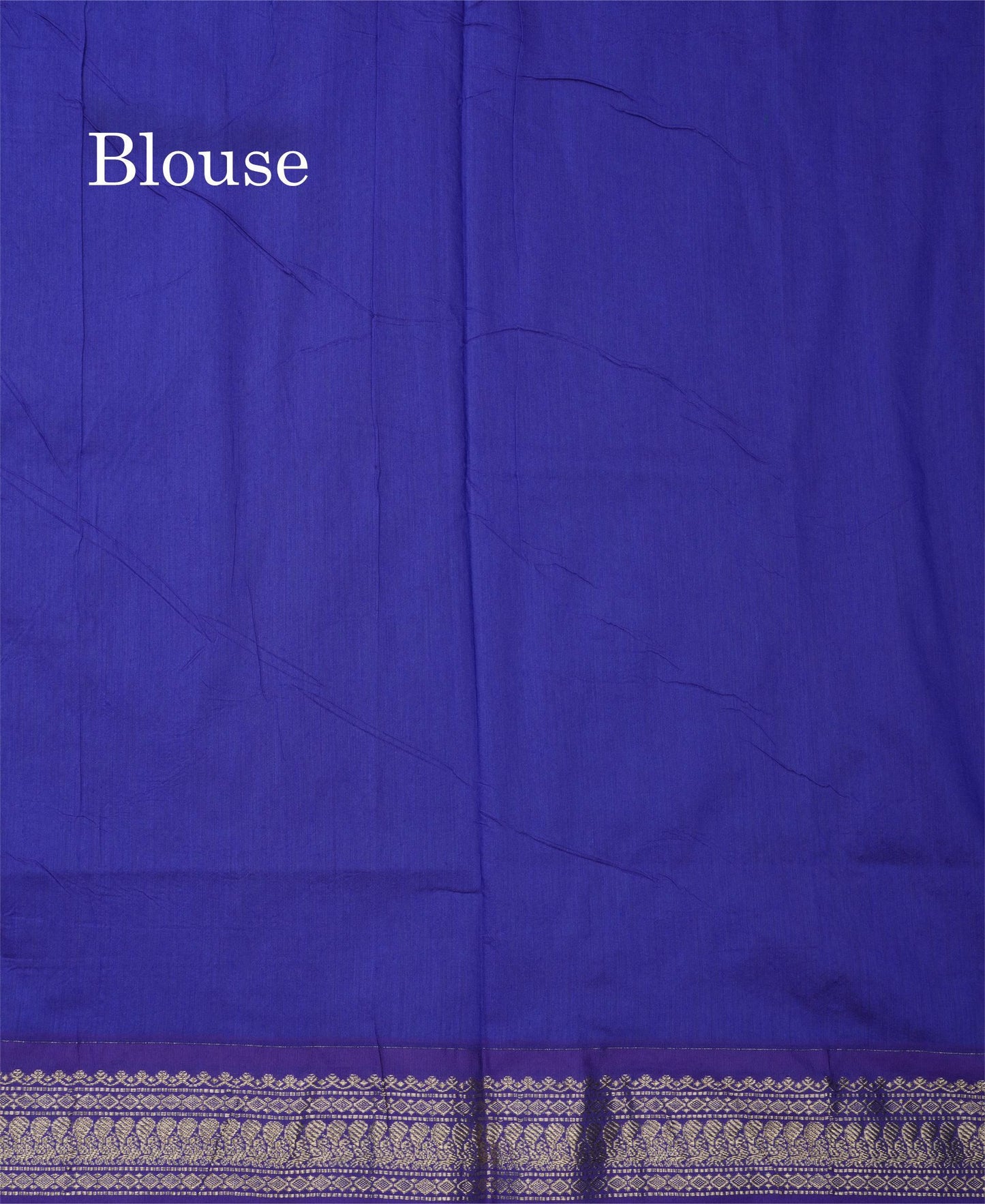 Dual Tone Green Kalyani Cotton Saree With Contrast Violet Border